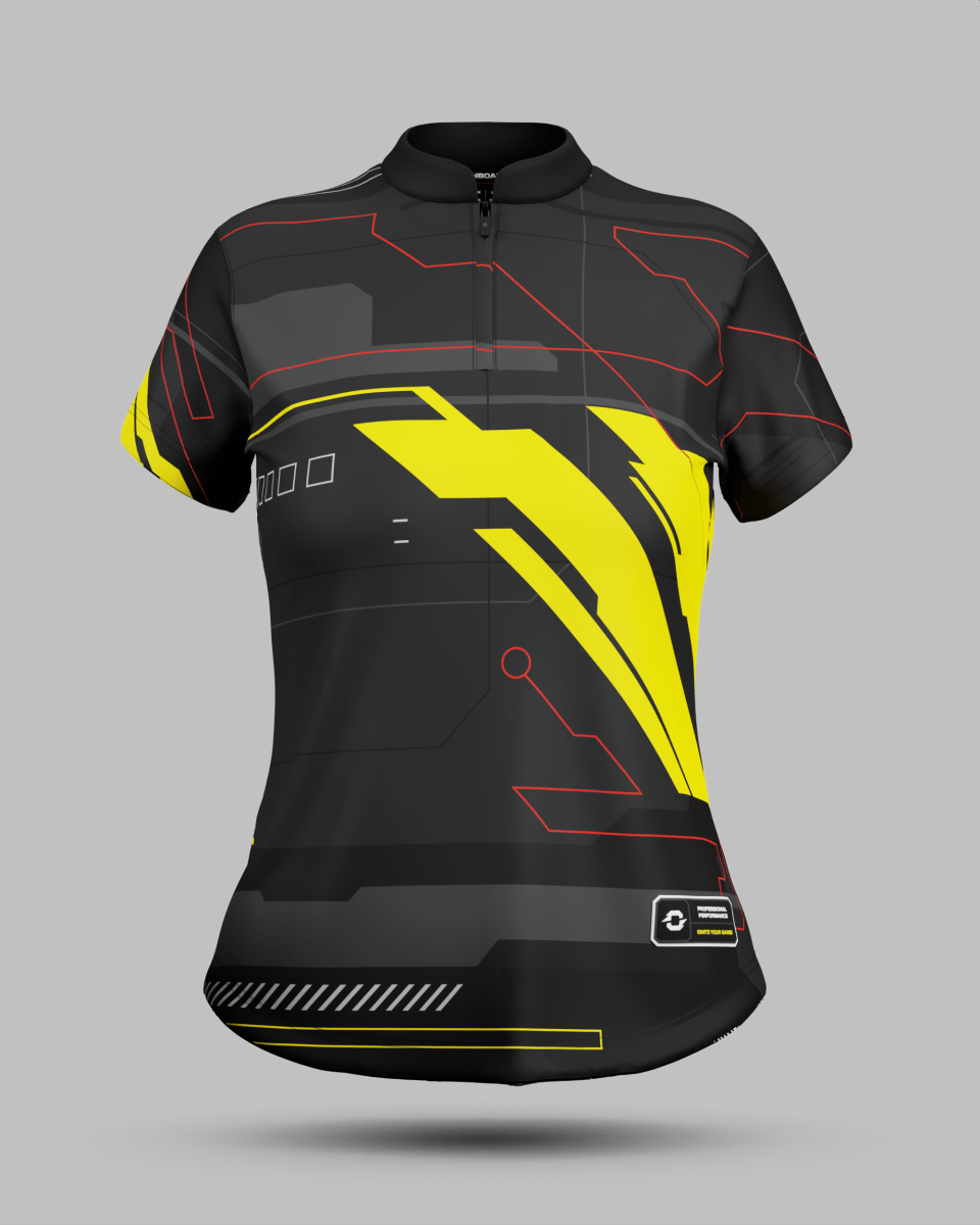 Womens Tokyo 2.0 1/4 Zip Pro Collar Jersey - Onboard Sportswear