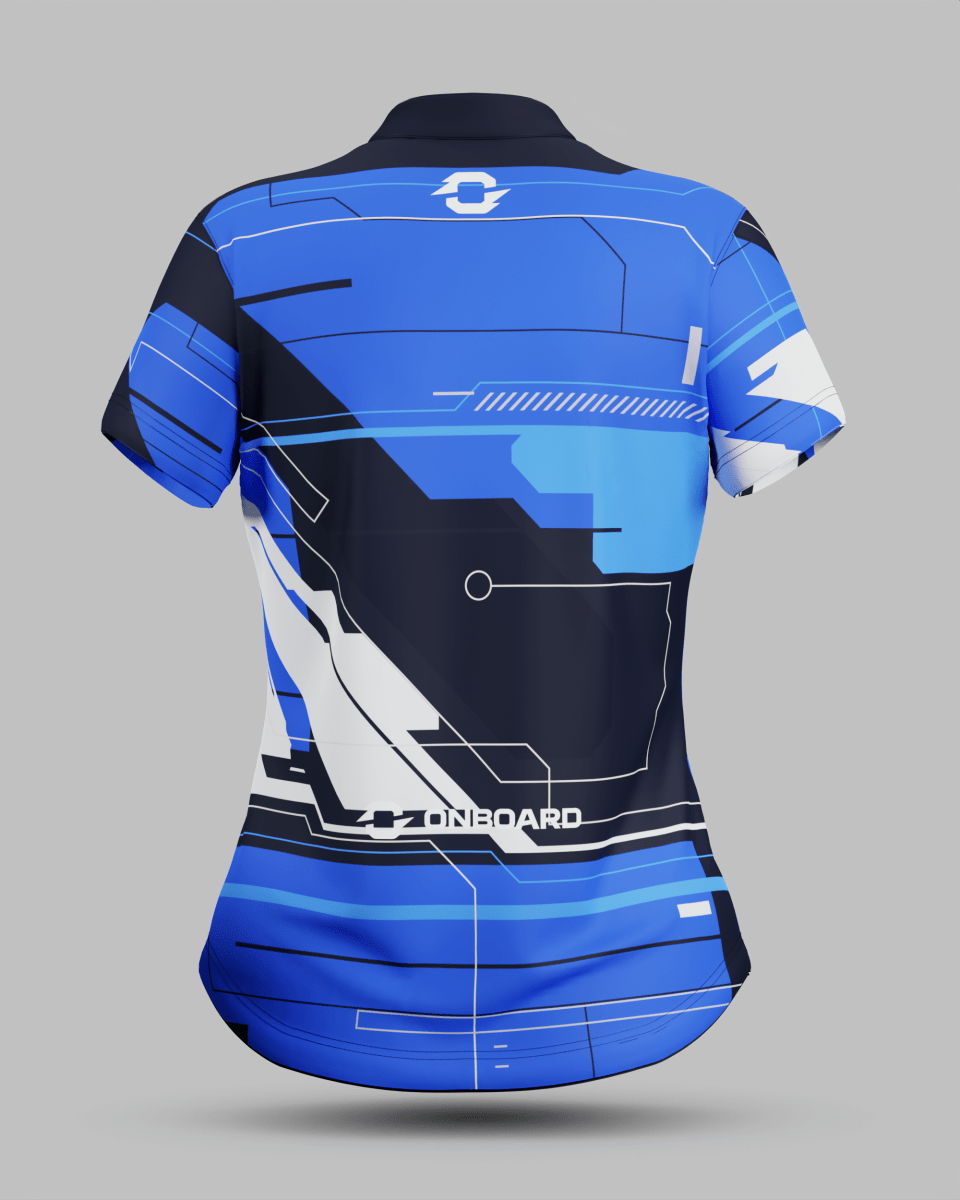 Womens Tokyo 2.0 1/4 Zip Pro Collar Jersey - Onboard Sportswear