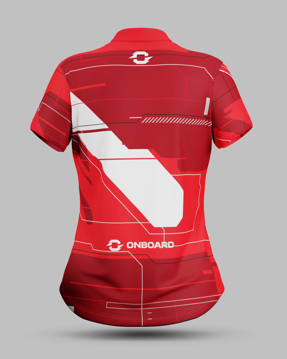 Womens Tokyo 2.0 1/4 Zip Pro Collar Jersey - Onboard Sportswear