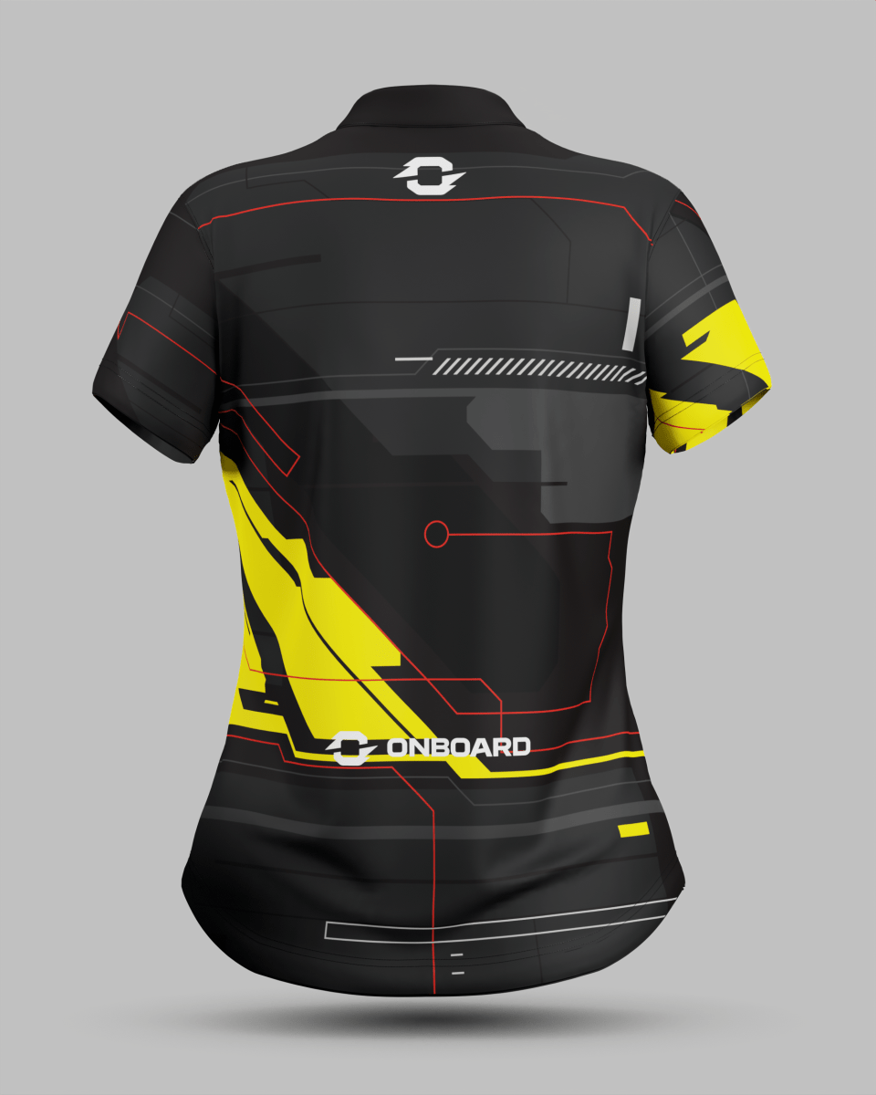 Womens Tokyo 2.0 1/4 Zip Pro Collar Jersey With Pocket - Onboard Sportswear