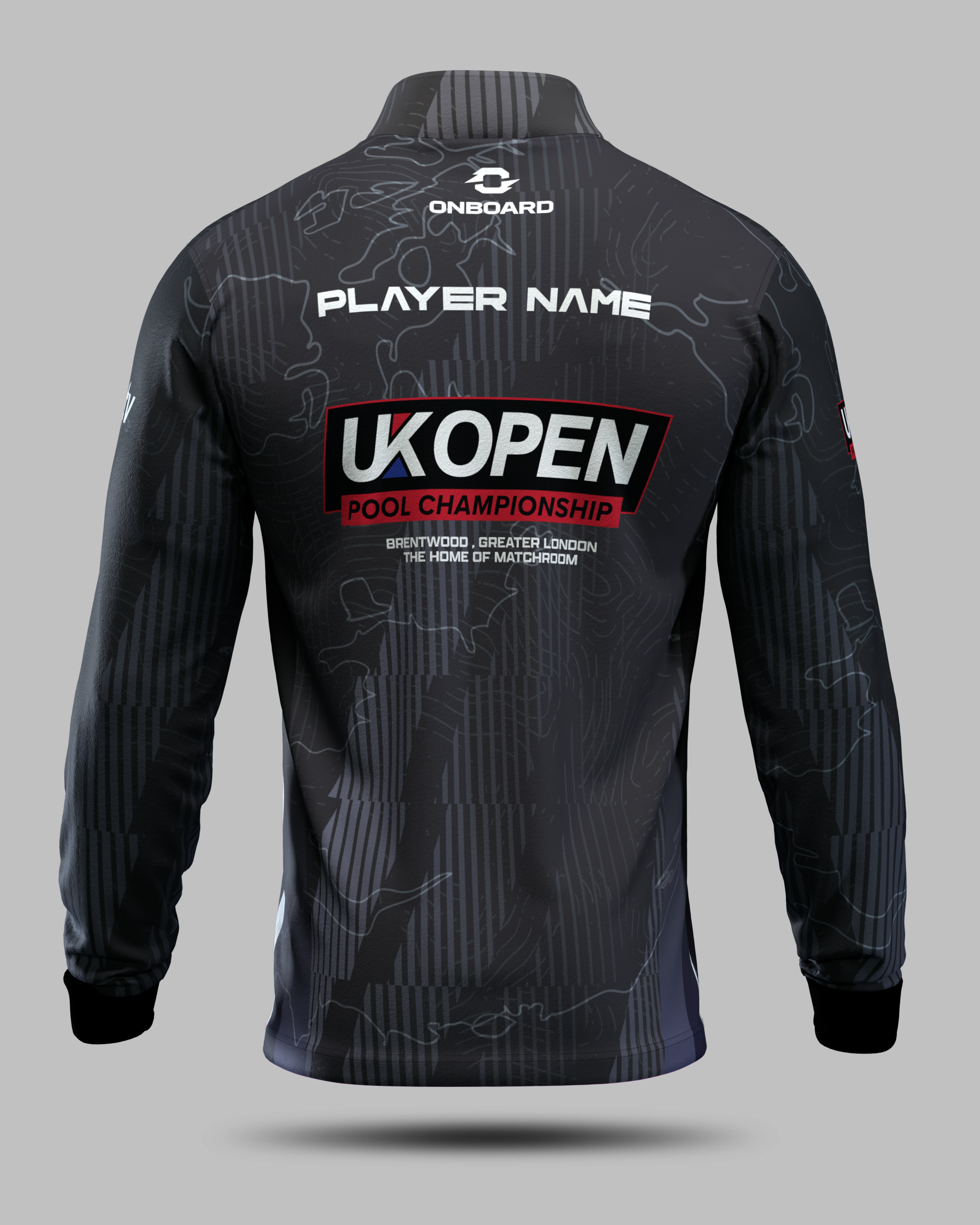 Official 2026 UK Open 1/2 Zip Midlayer