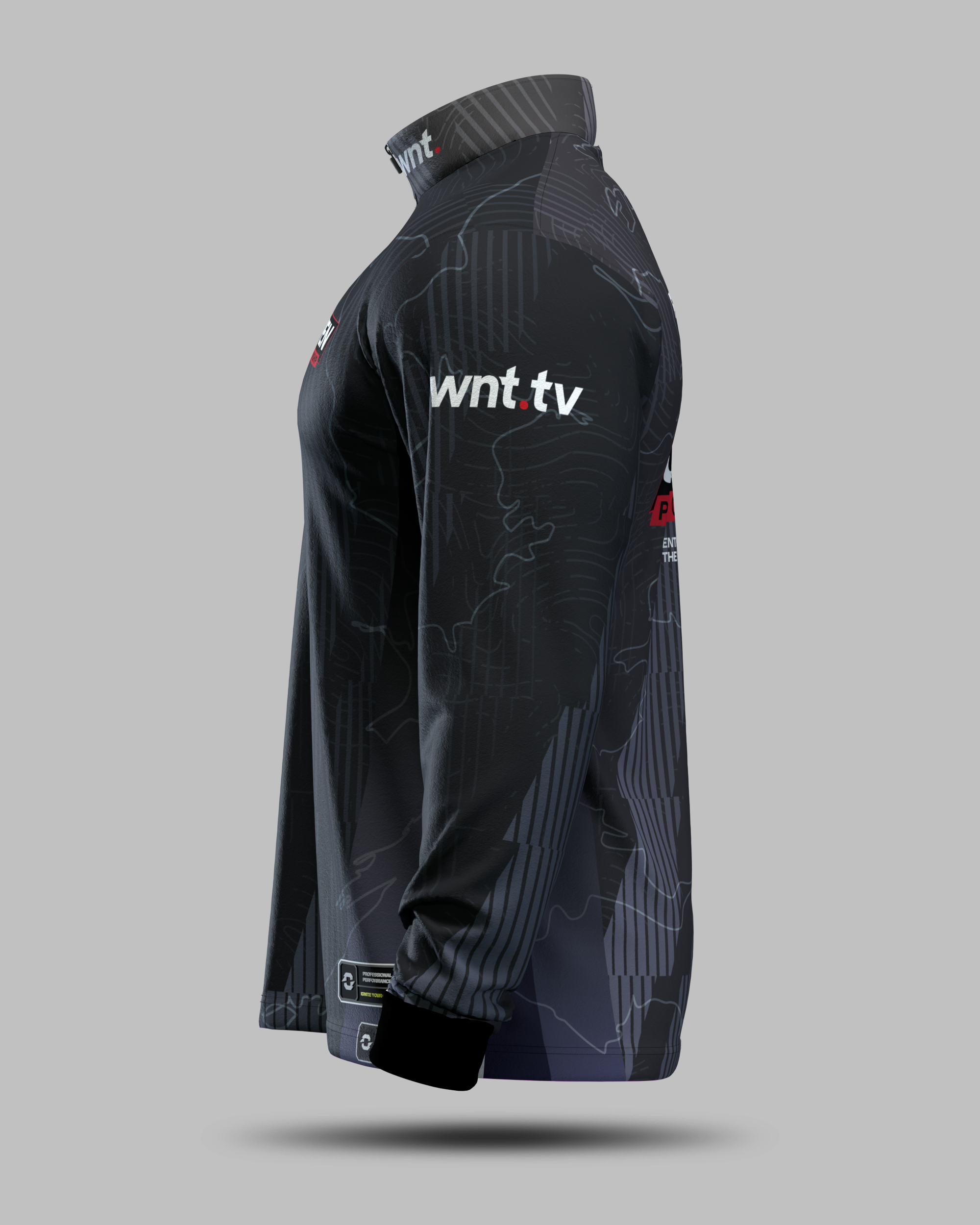 Official 2026 UK Open 1/2 Zip Midlayer