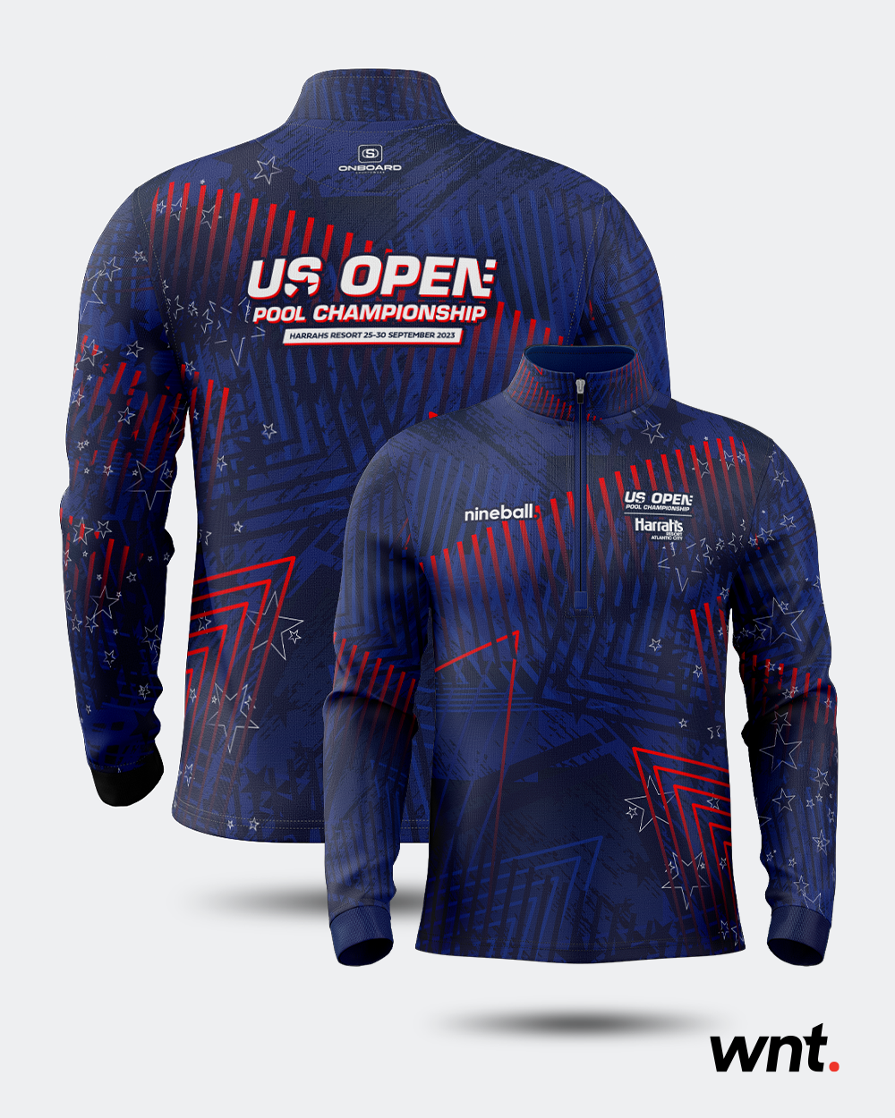 2023 Navy US Open 1/2 Zip Midlayer