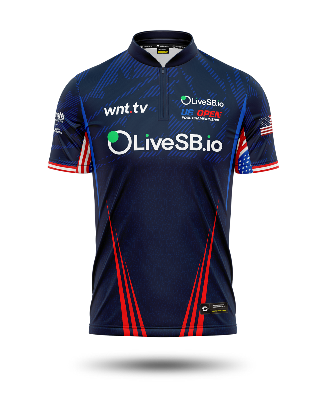 2025 Official U.S Open Pool Championship Jersey Navy