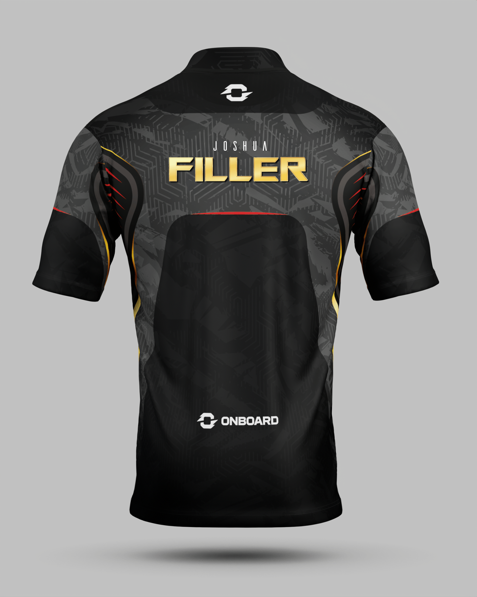 Joshua 'KillerFiller' Grey / Black Jersey - Onboard Sportswear