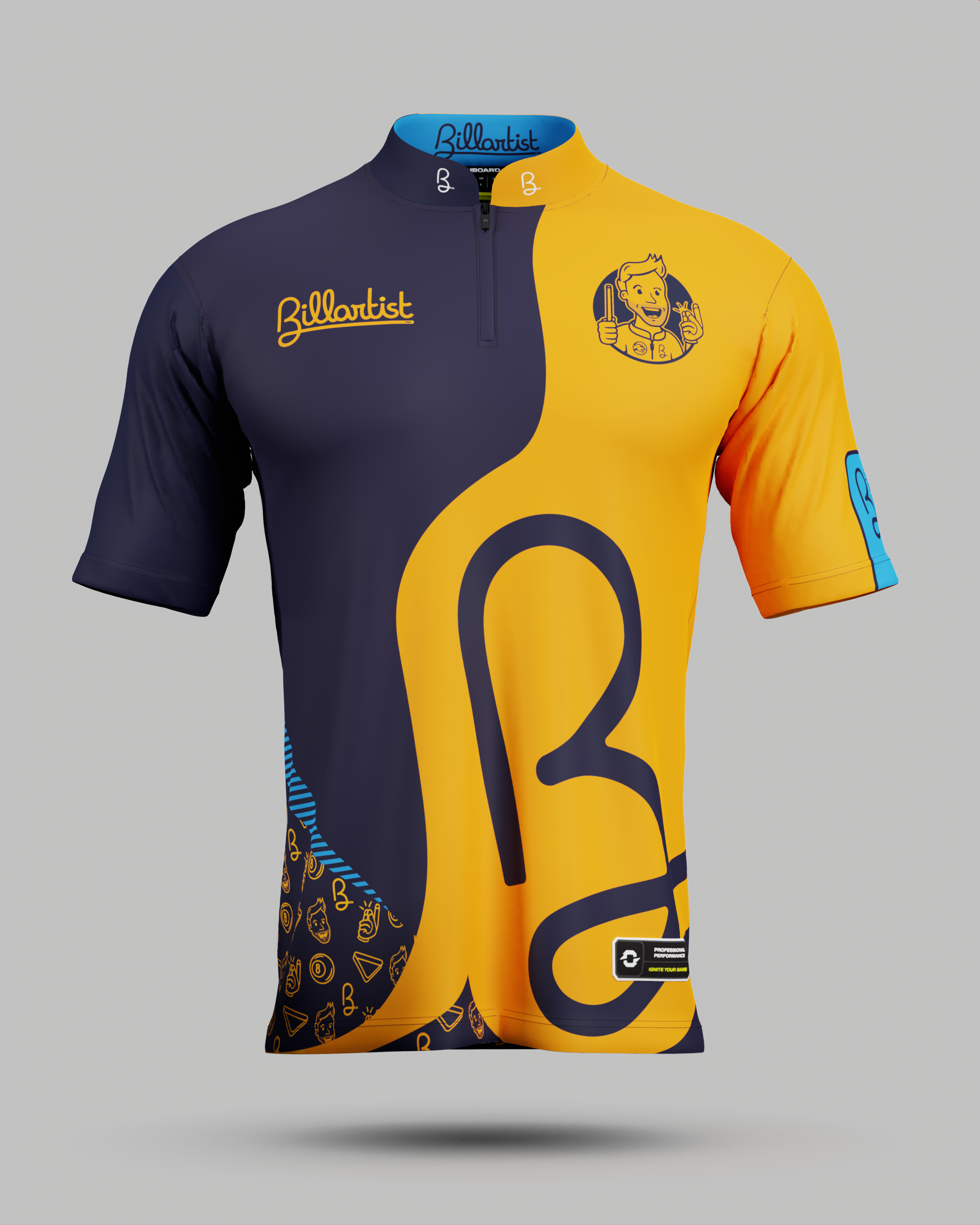 Official Billartist Jersey Orange