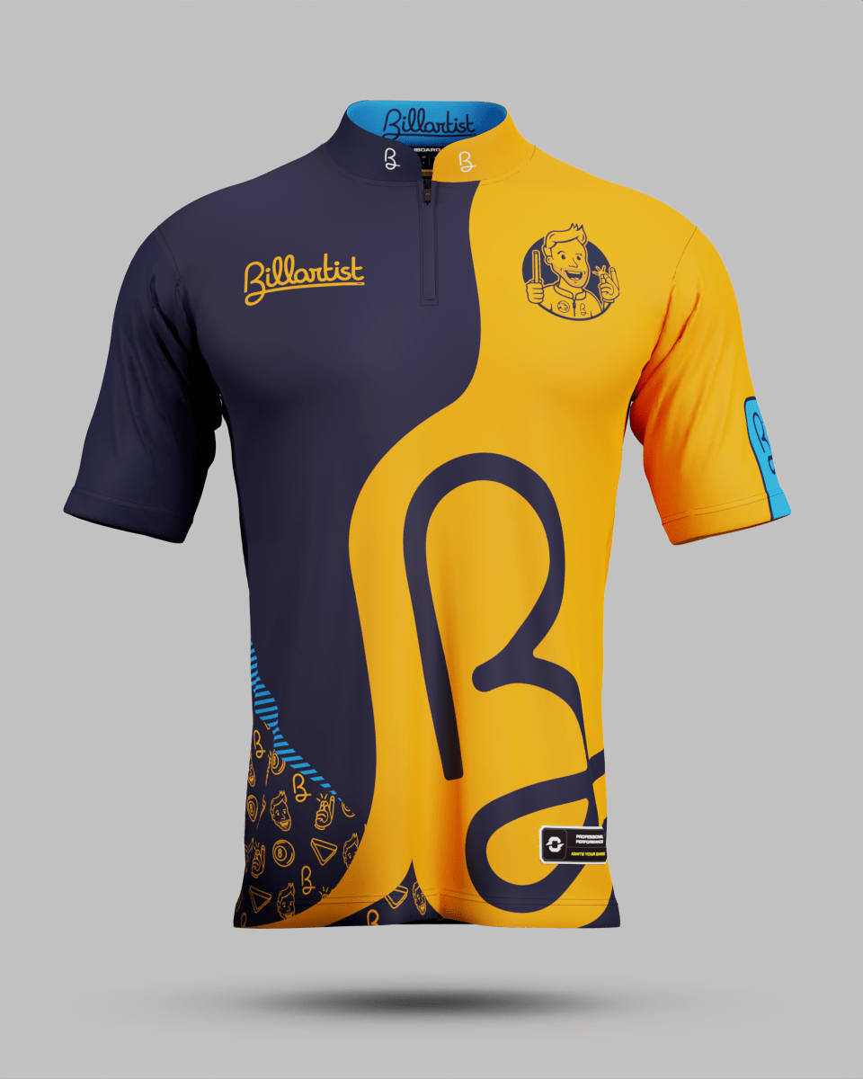 Official Billartist Jersey Orange - Onboard Sportswear