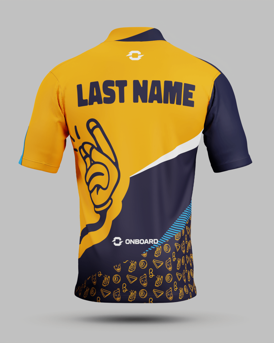 Official Billartist Jersey Orange - Onboard Sportswear