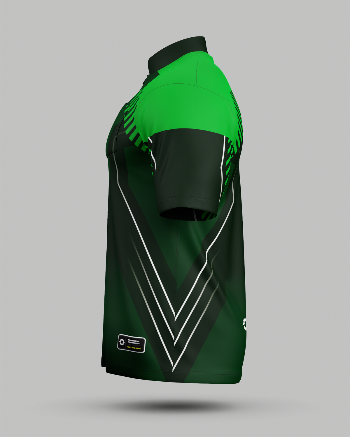 Onyx 1/4 Zip Pro Collar Jersey with pocket