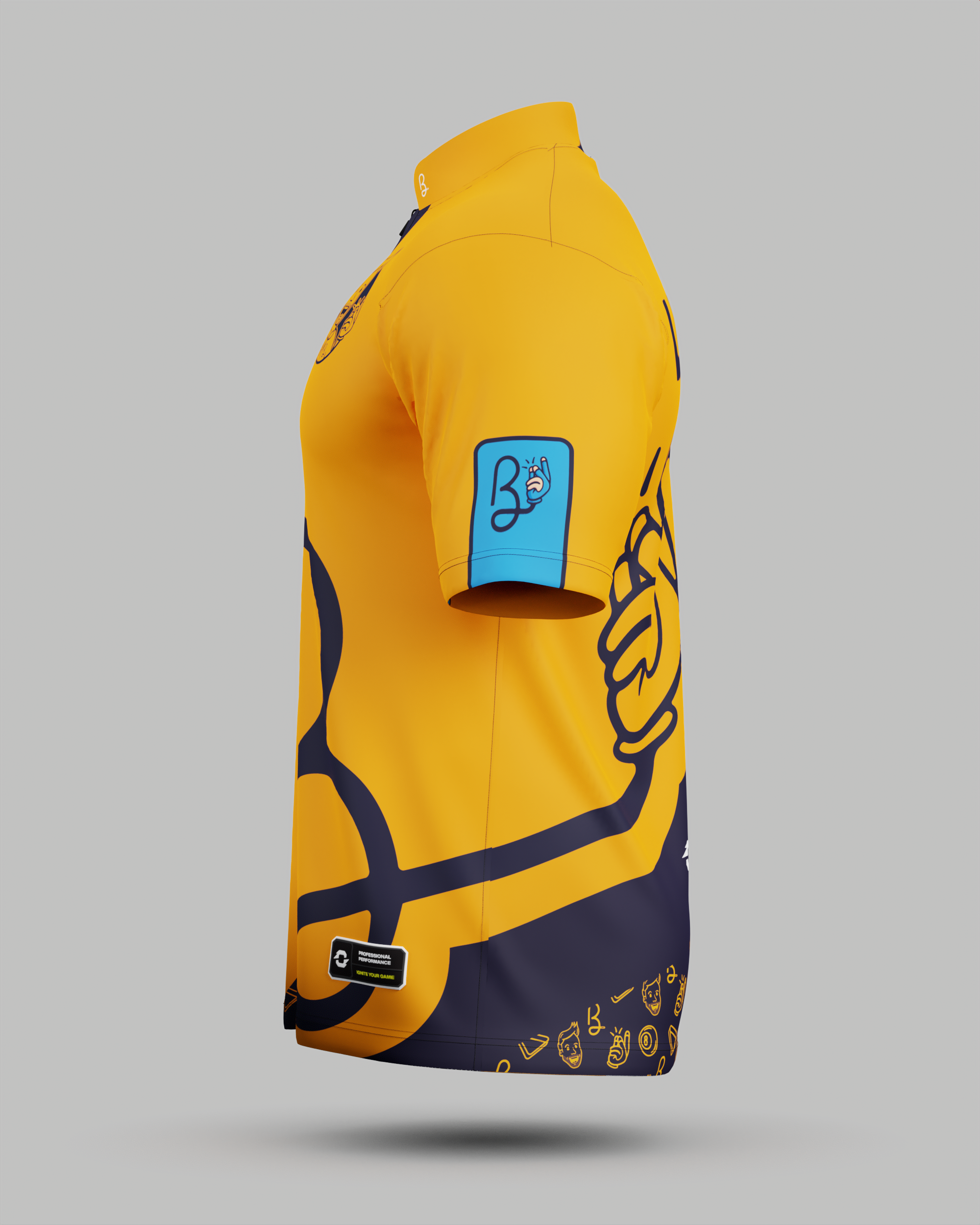 Official Billartist Jersey Orange