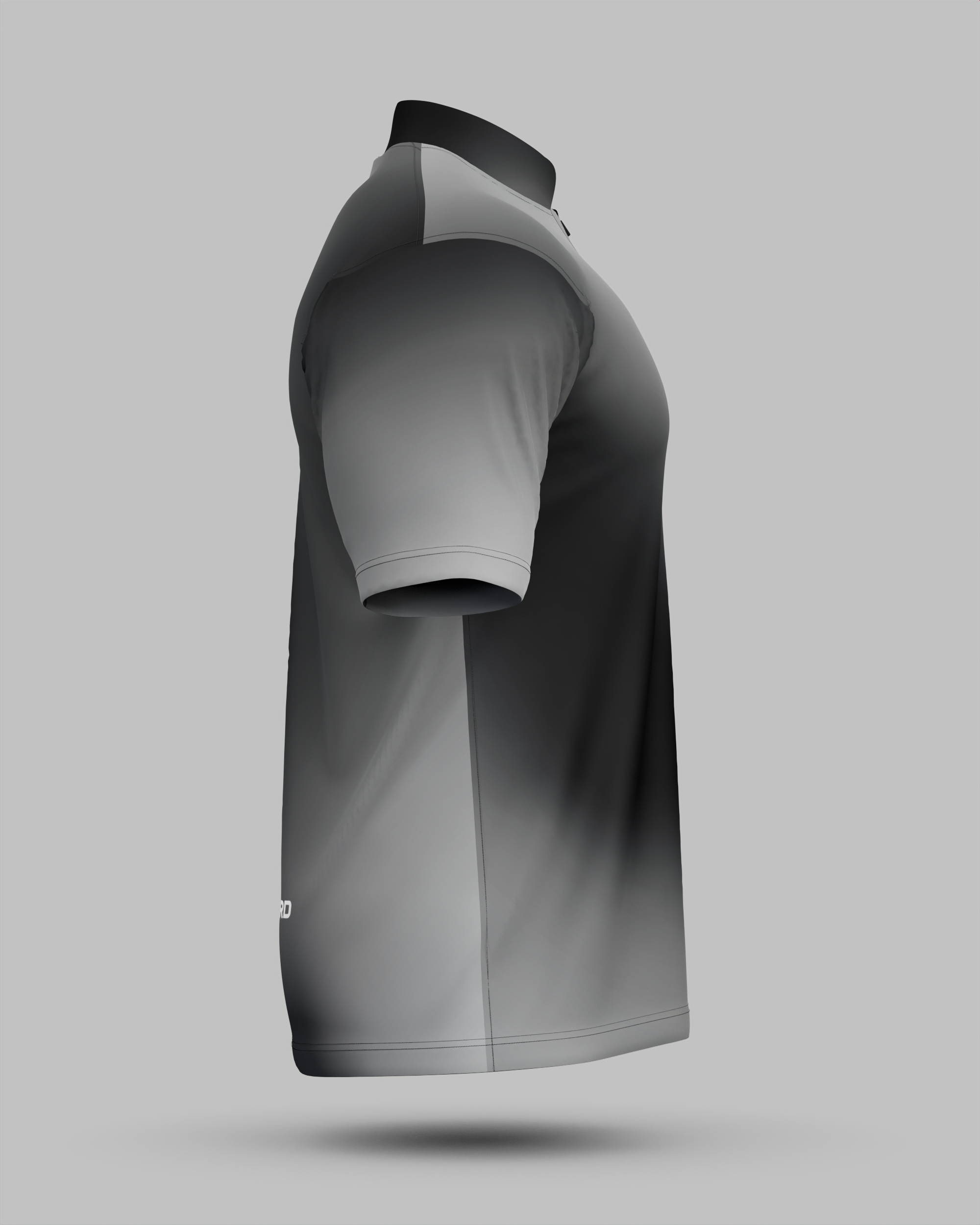 Express Aura 1/4 Zip Pro Collar Jersey Grey