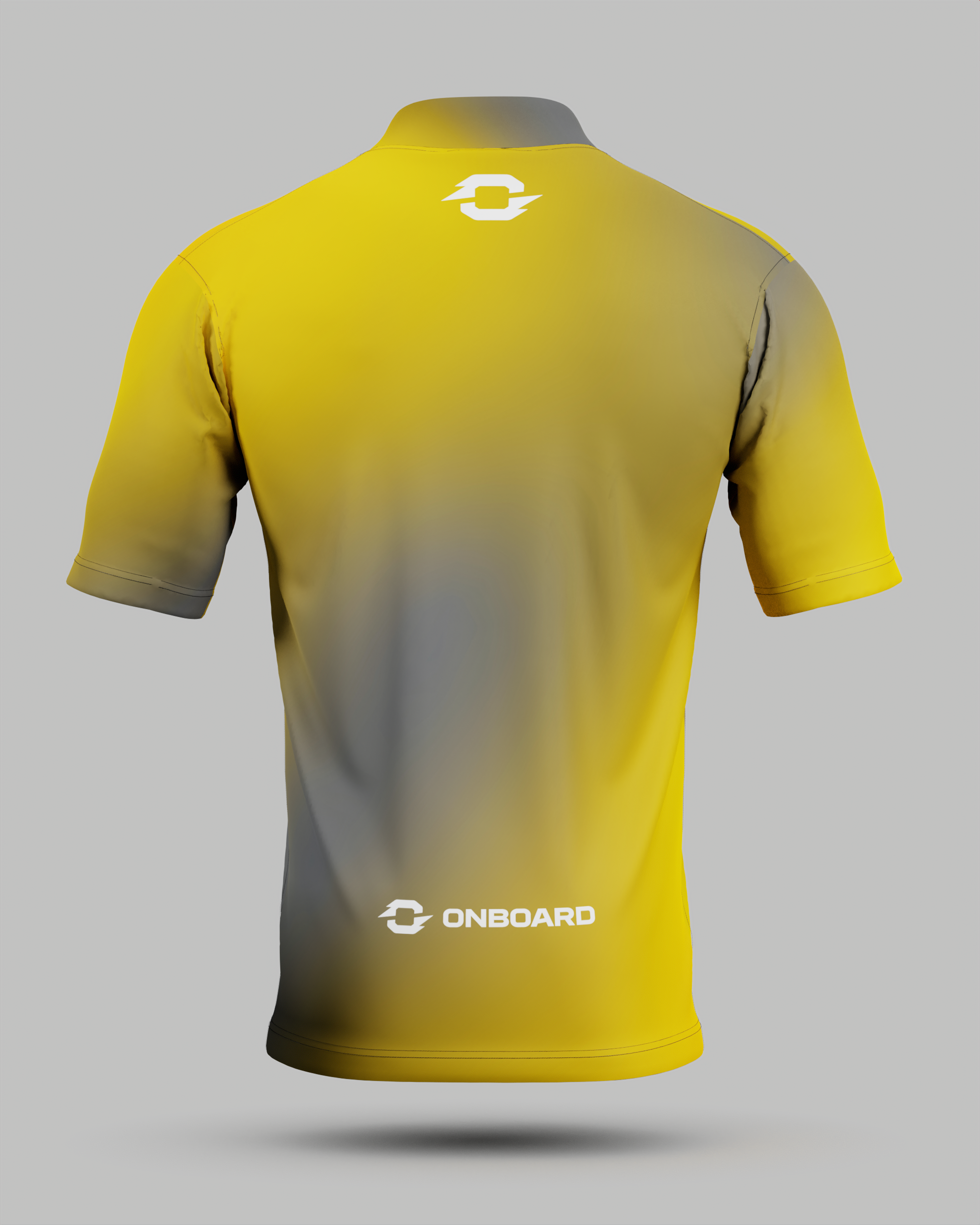 Express Aura 1/4 Zip Pro Collar Jersey Yellow