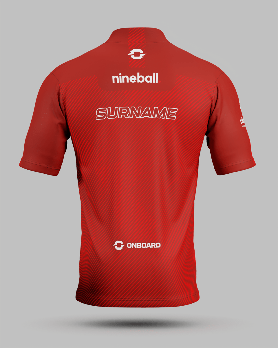 Essential Nineball Jersey - Red - Onboard Sportswear