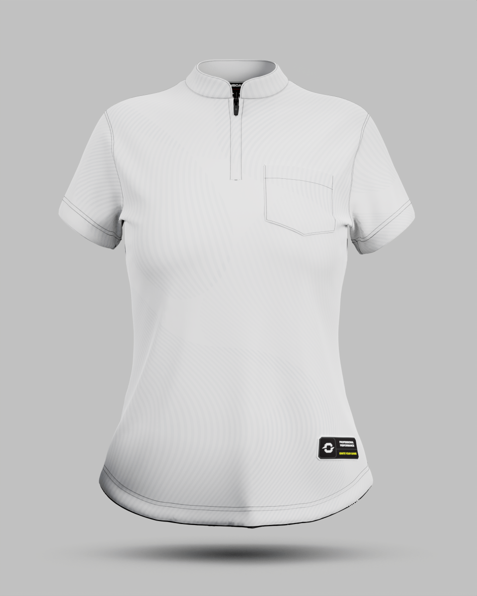 Womens Eclipse 1/4 Zip Pro Collar Jersey With Pocket - Onboard Sportswear