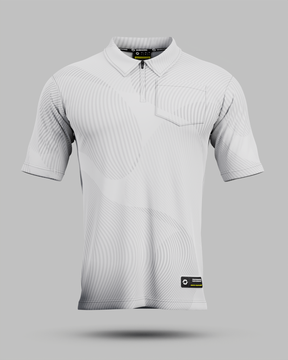 Eclipse 1/4 Zip Polo Collar Jersey With Pocket - Onboard Sportswear