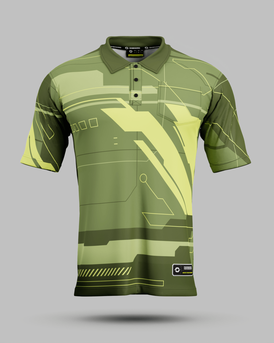 Tokyo 2.0 3 Button Polo Collar Jersey With Pocket - Onboard Sportswear
