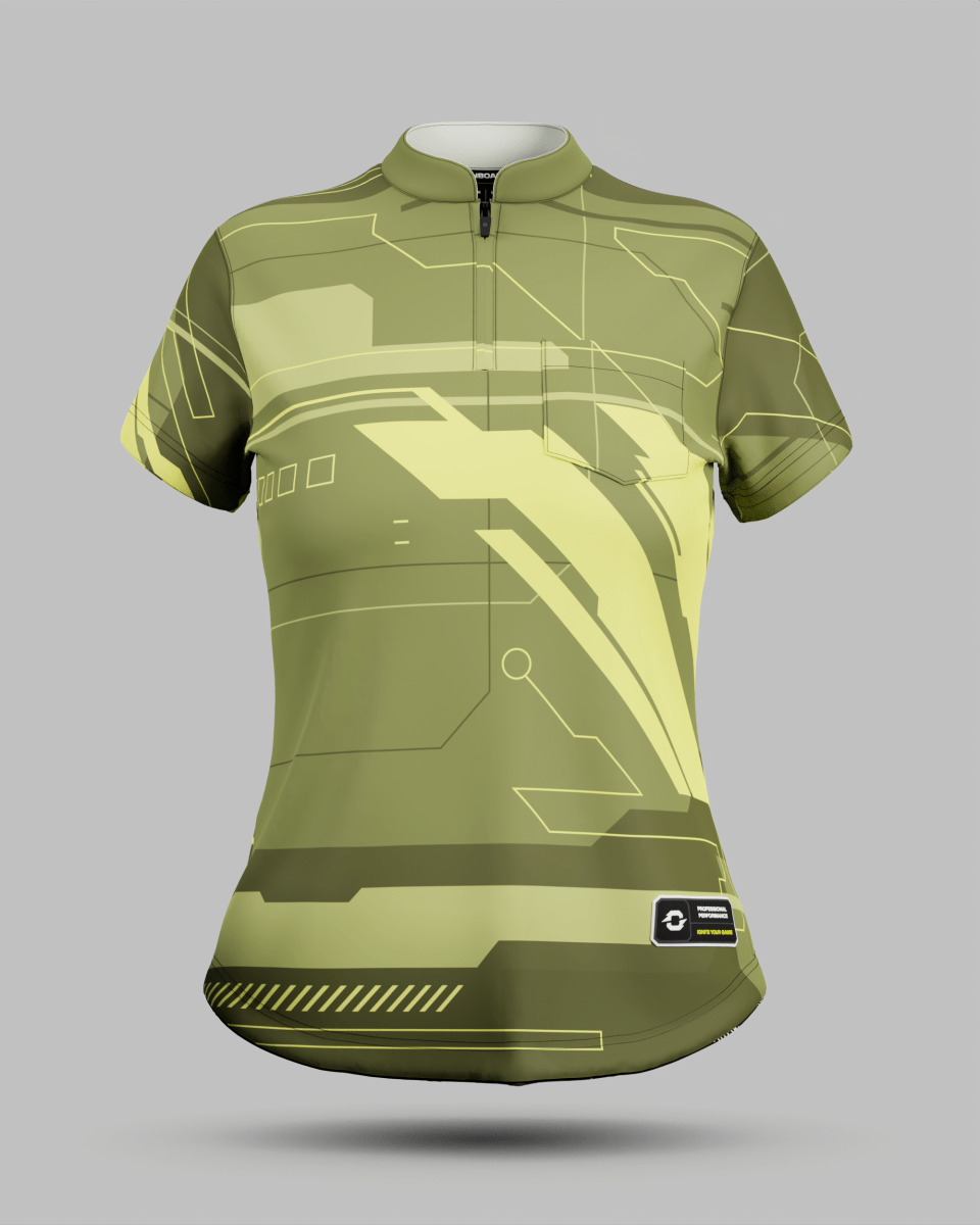 Womens Tokyo 2.0 1/4 Zip Pro Collar Jersey With Pocket - Onboard Sportswear