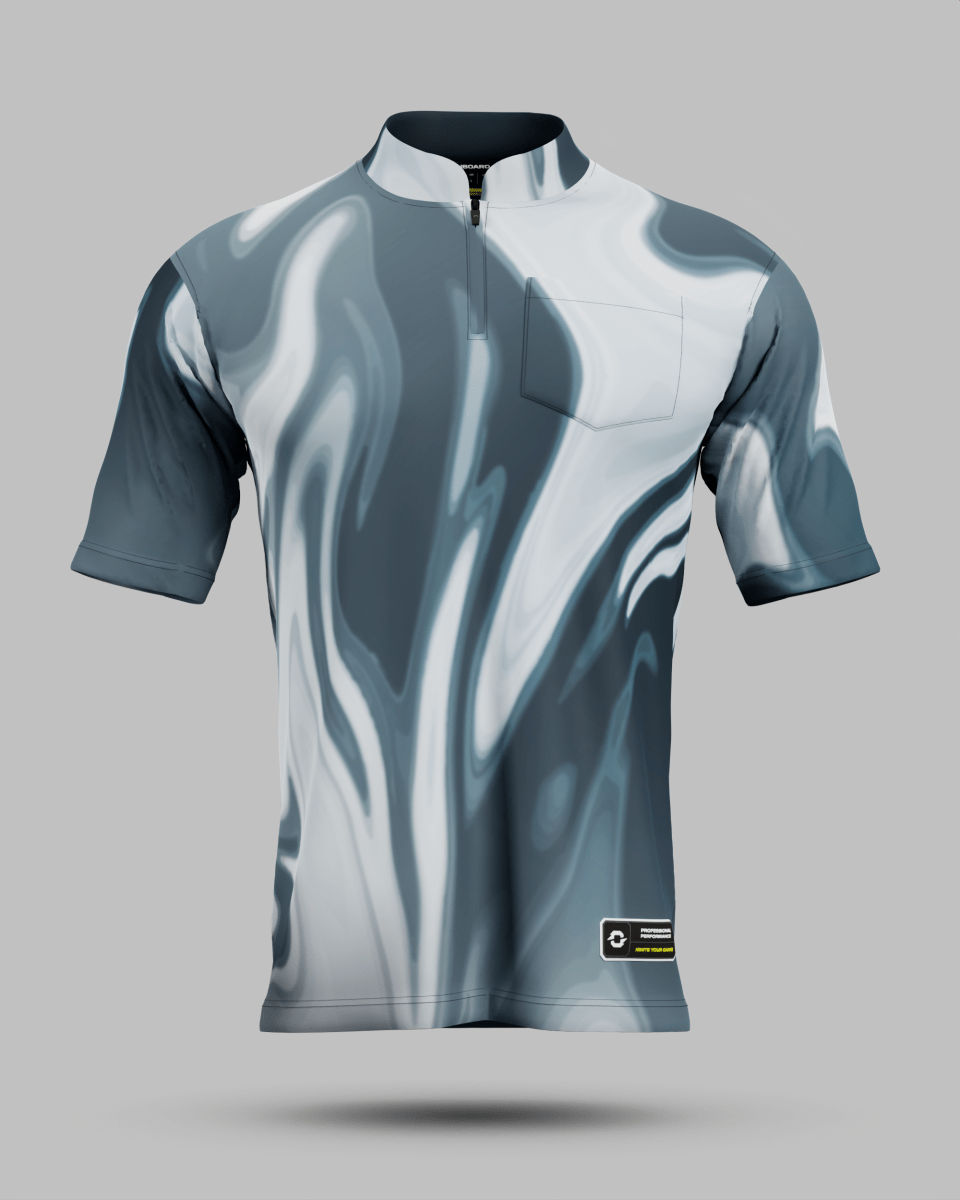 Wave 1/4 Zip Pro Collar Jersey With Pocket - Onboard Sportswear