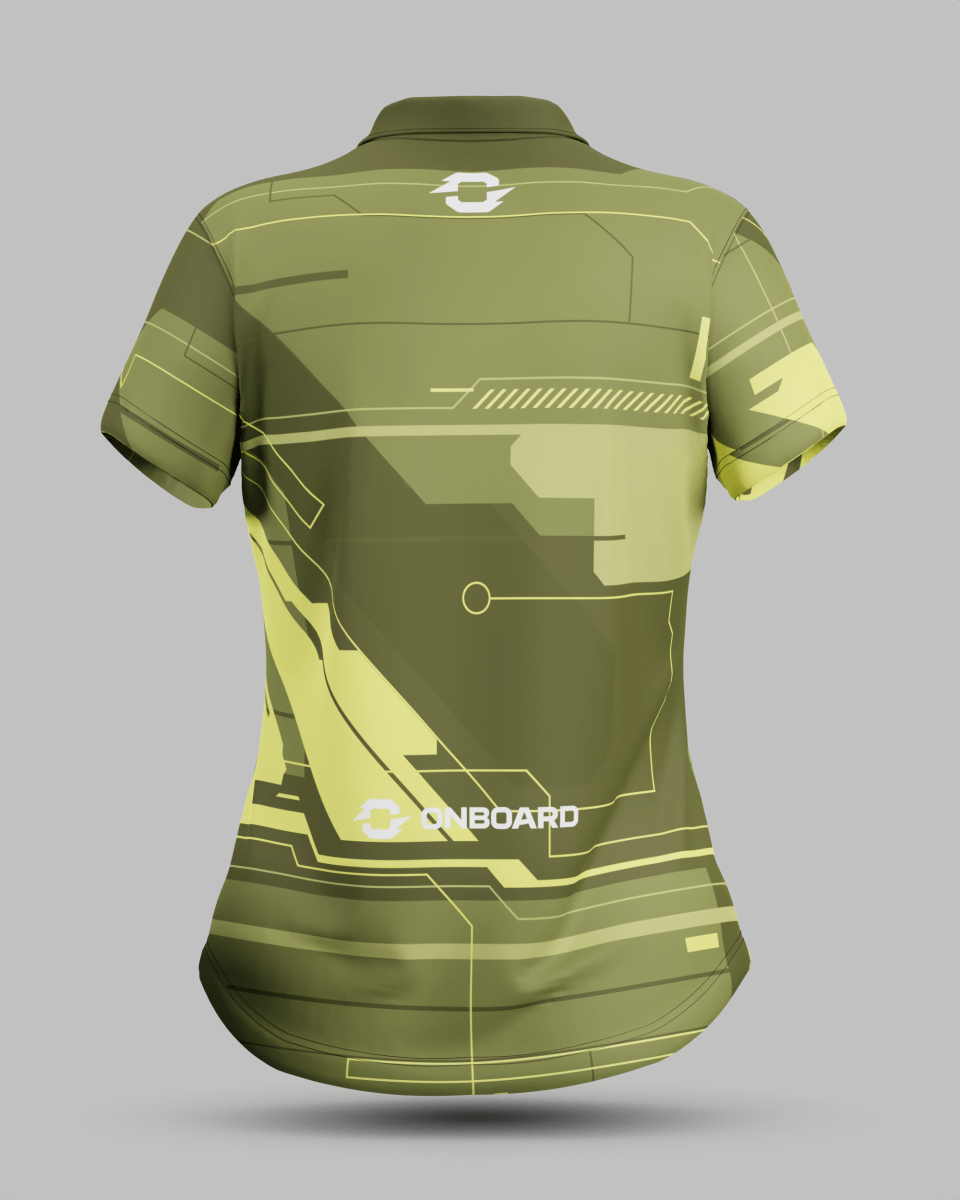Womens Tokyo 2.0 1/4 Zip Polo Collar Jersey - Onboard Sportswear