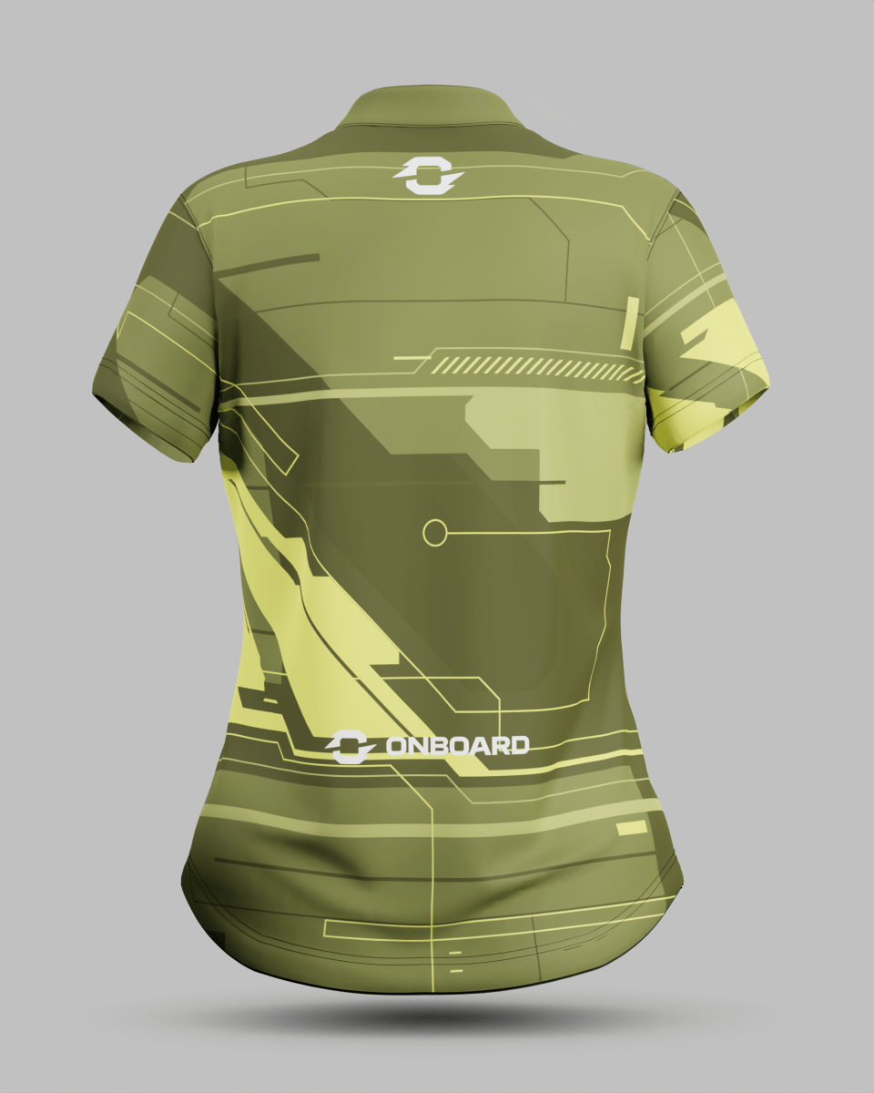 Womens Tokyo 2.0 1/4 Zip Pro Collar Jersey With Pocket - Onboard Sportswear