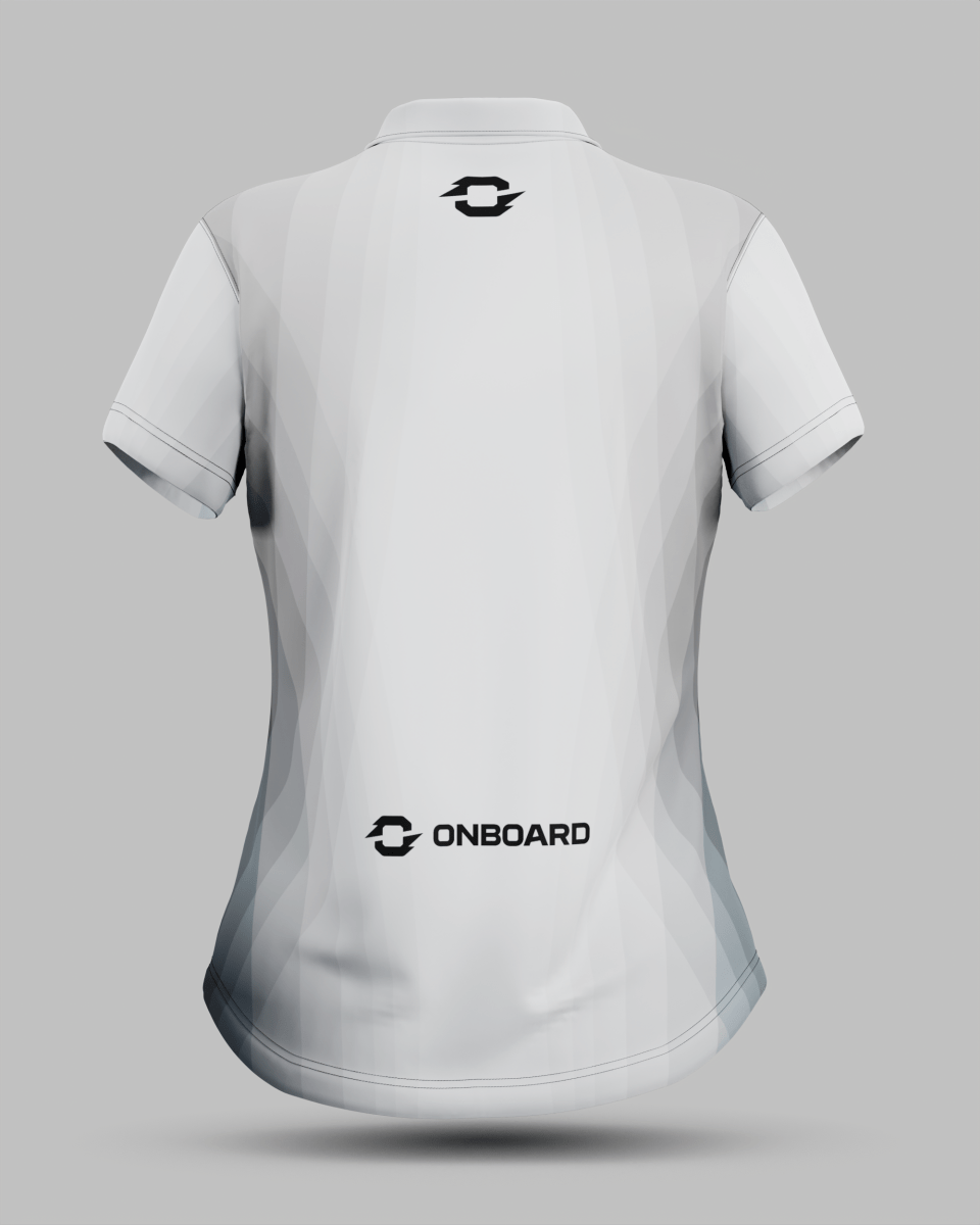 Womens Helsinki 2.0 3 Button Polo Collar Jersey With Pocket - Onboard Sportswear