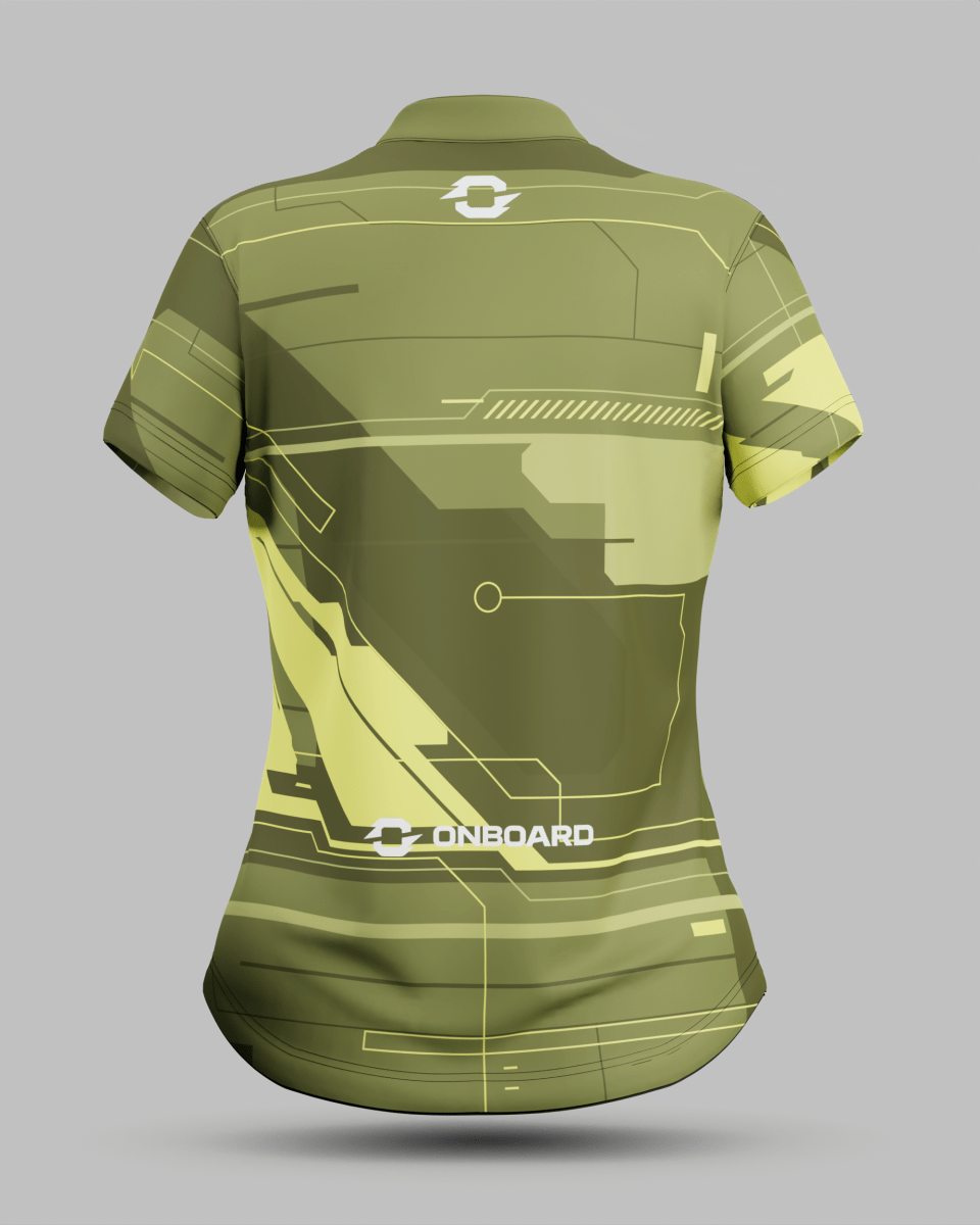 Womens Tokyo 2.0 1/4 Zip Pro Collar Jersey - Onboard Sportswear