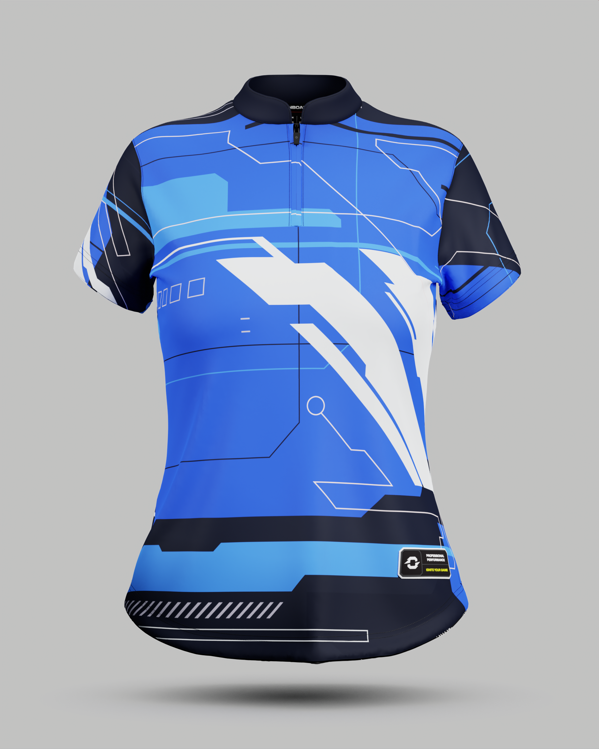 Womens Tokyo 2.0 1/4 Zip Pro Collar Jersey