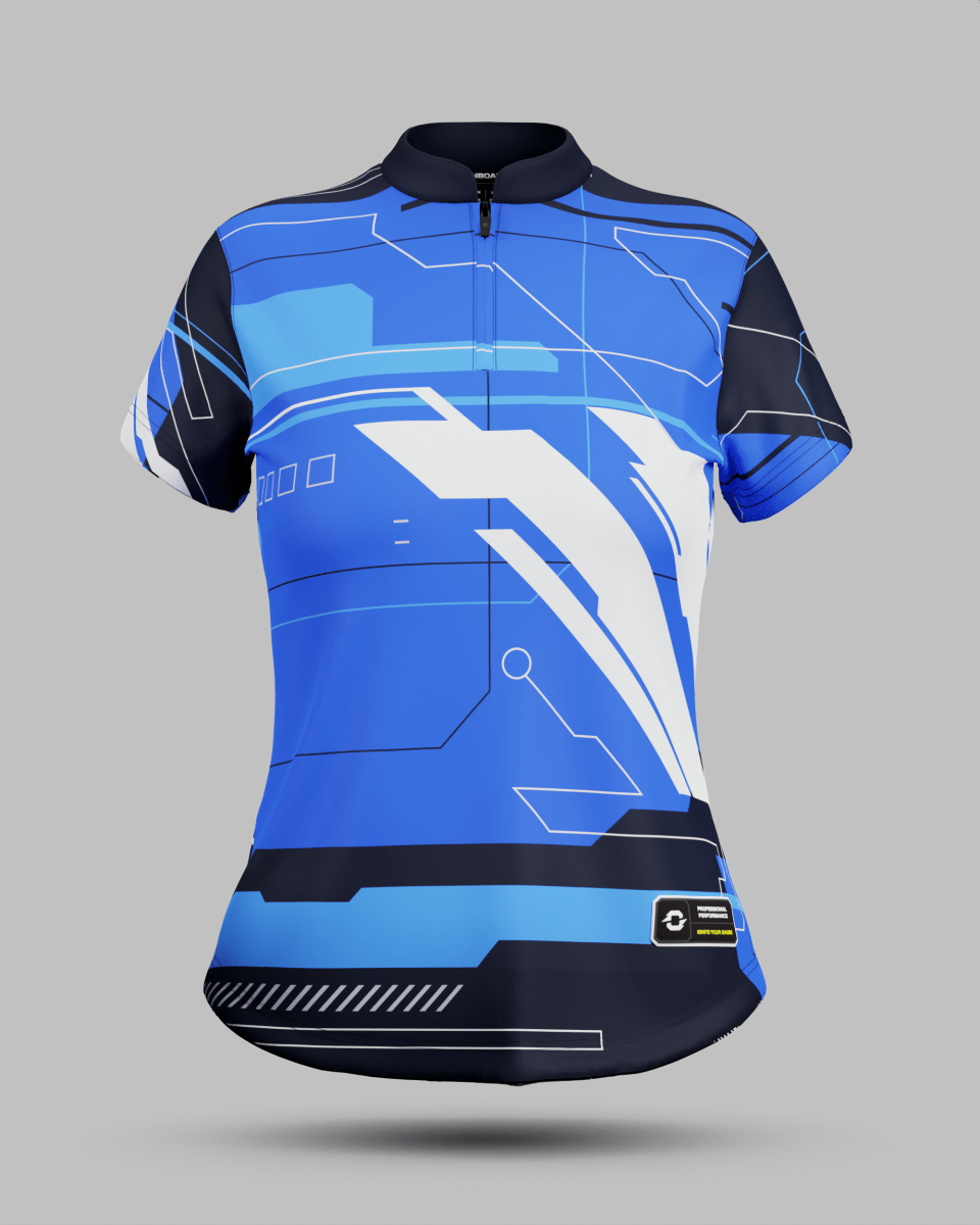 Womens Tokyo 2.0 1/4 Zip Pro Collar Jersey - Onboard Sportswear