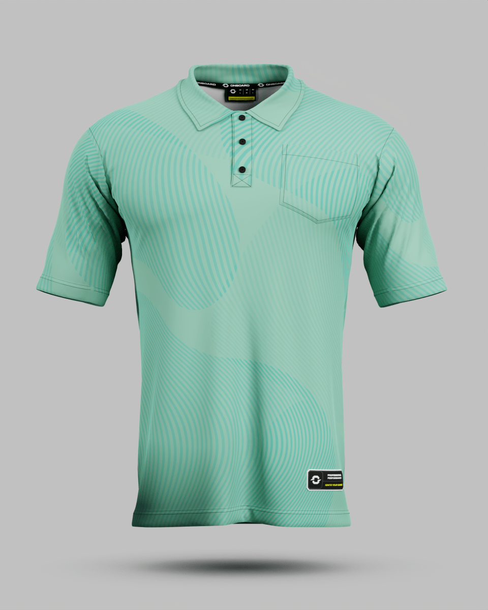 Eclipse 3 Button Polo Collar Jersey With Pocket - Onboard Sportswear