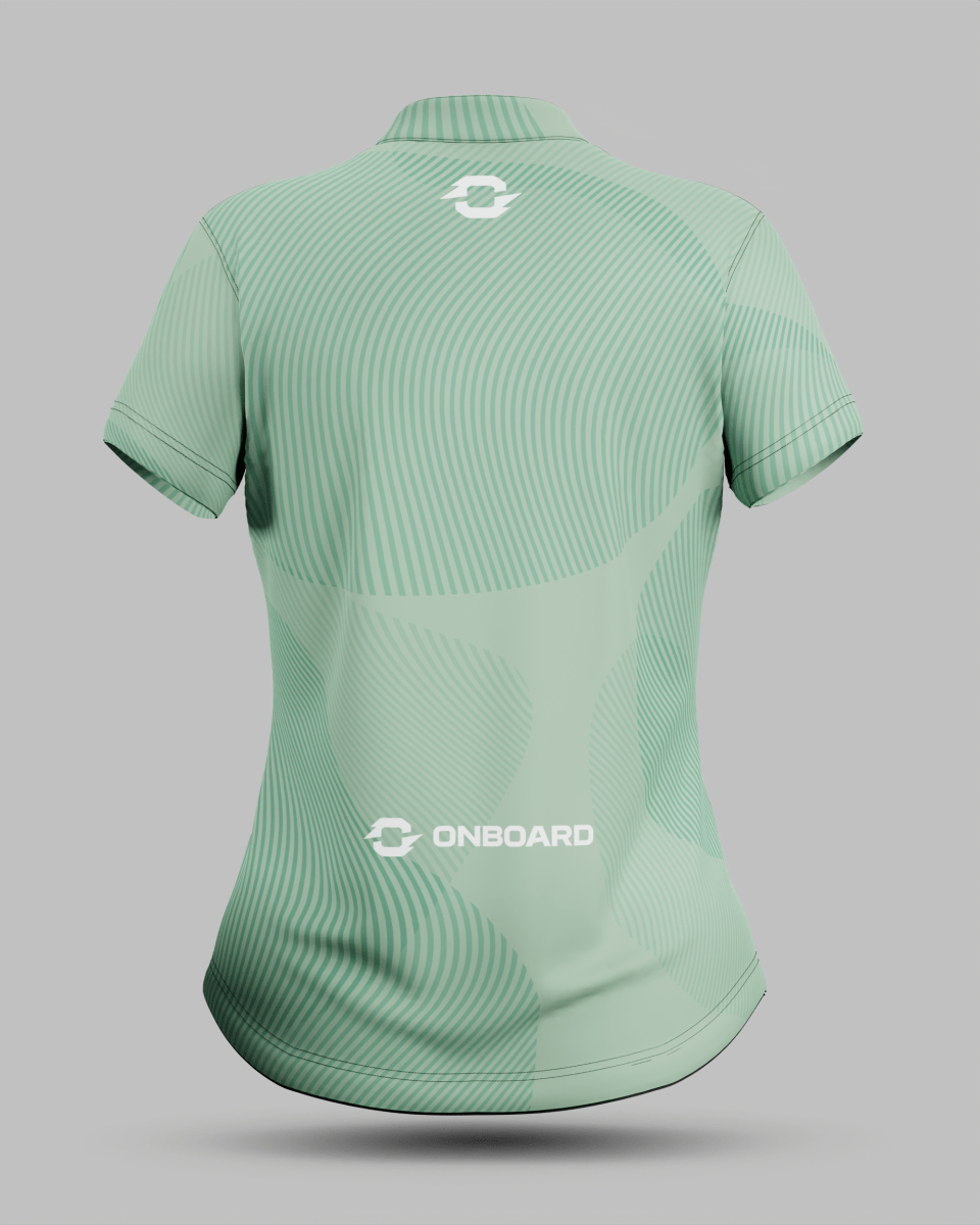 Womens Eclipse 1/4 Zip Pro Collar Jersey With Pocket - Onboard Sportswear