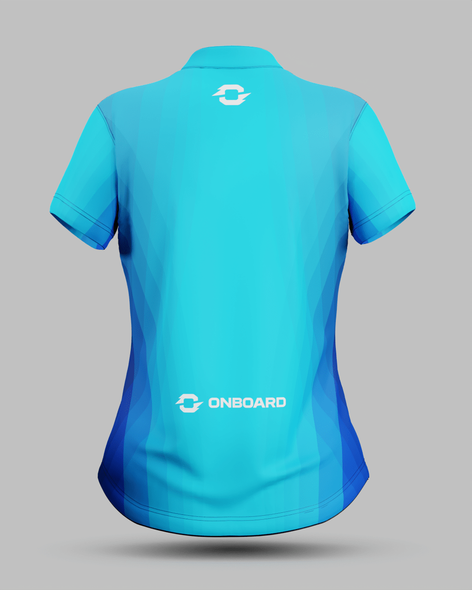 Womens Helsinki 2.0 1/4 Zip Pro Collar Jersey With Pocket - Onboard Sportswear