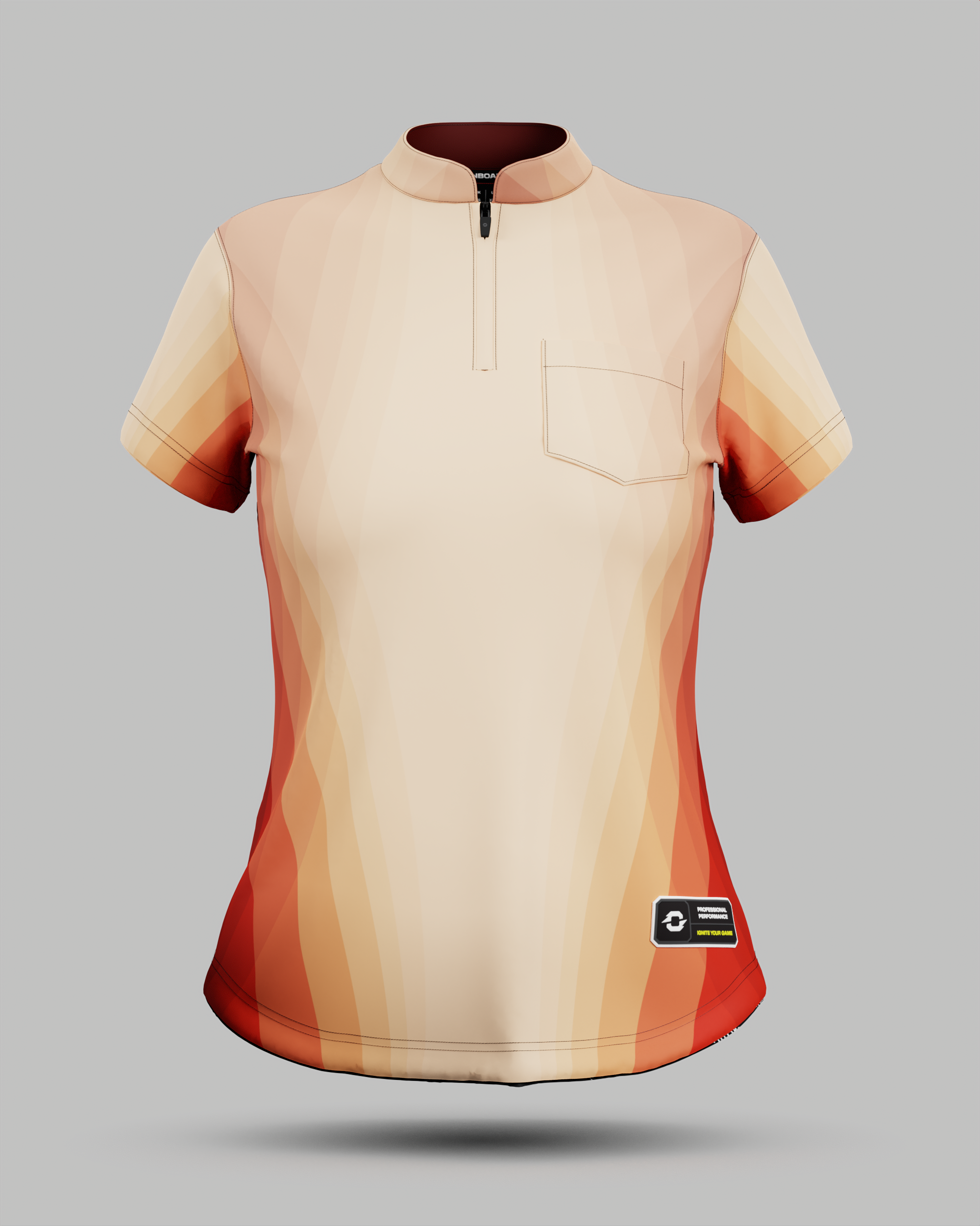 Womens Helsinki 2.0 1/4 Zip Pro Collar Jersey With Pocket