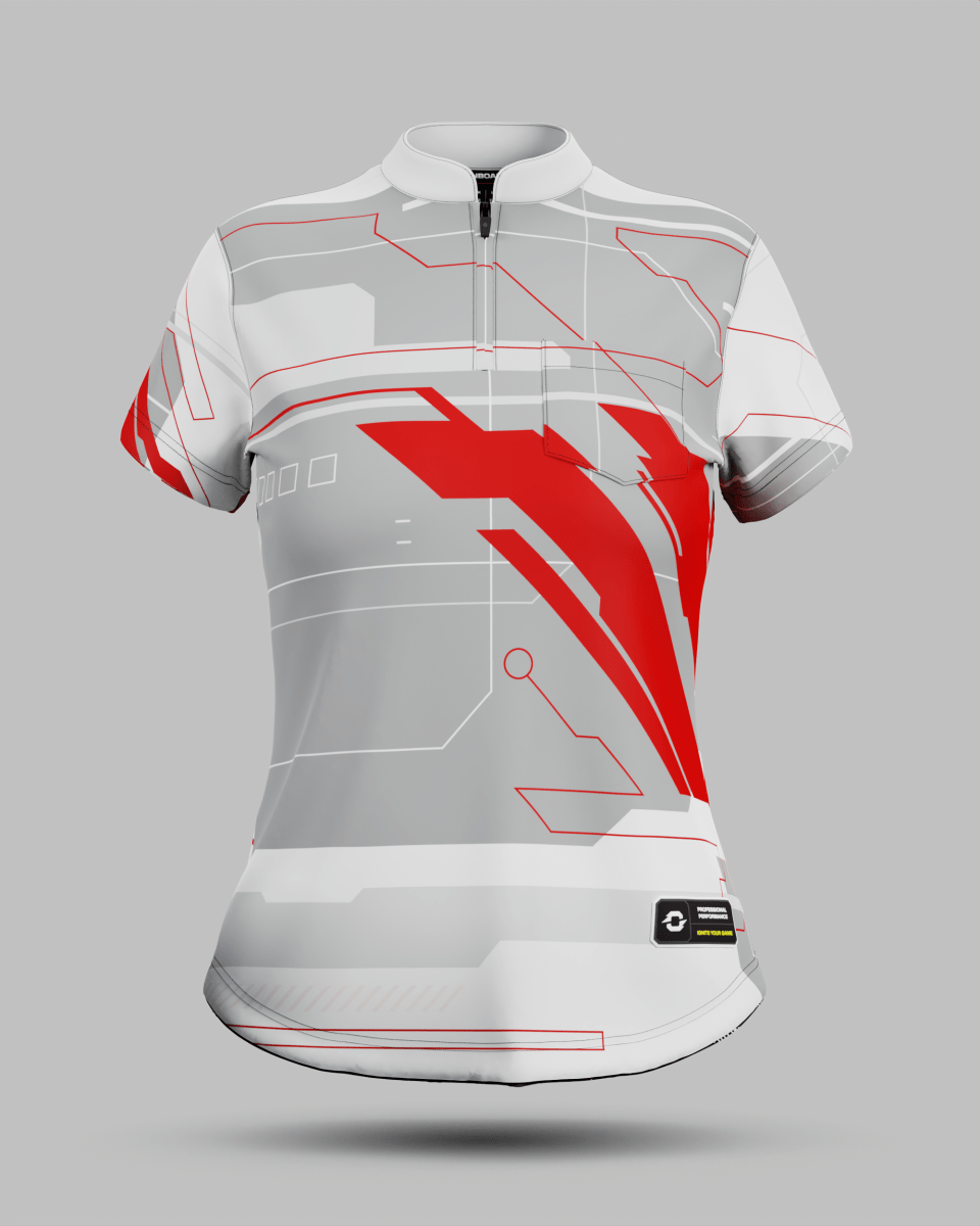 Womens Tokyo 2.0 1/4 Zip Pro Collar Jersey With Pocket - Onboard Sportswear