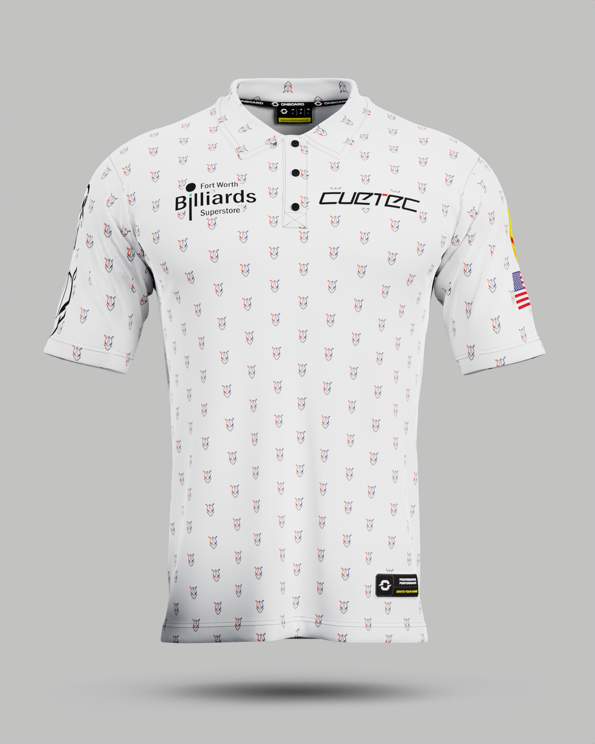 Sam "RYNO" Henderson White Polo Jersey