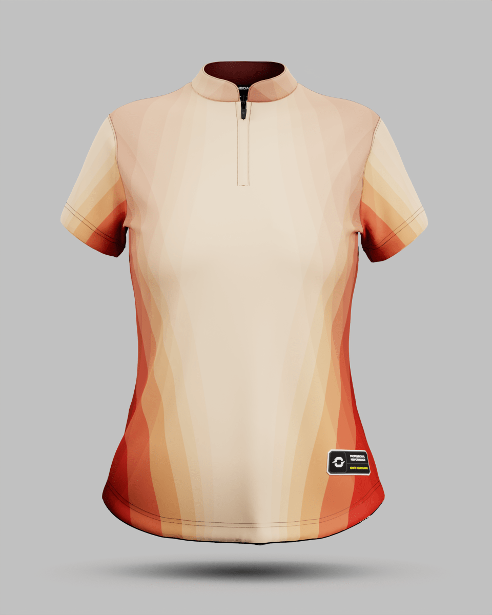 Womens Helsinki 2.0 1/4 Zip Pro Collar Jersey - Onboard Sportswear
