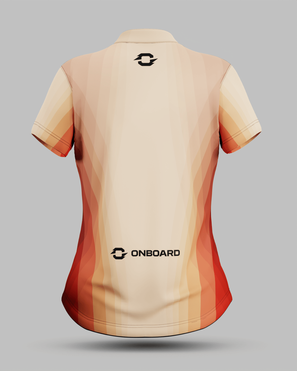 Womens Helsinki 2.0 1/4 Zip Pro Collar Jersey - Onboard Sportswear