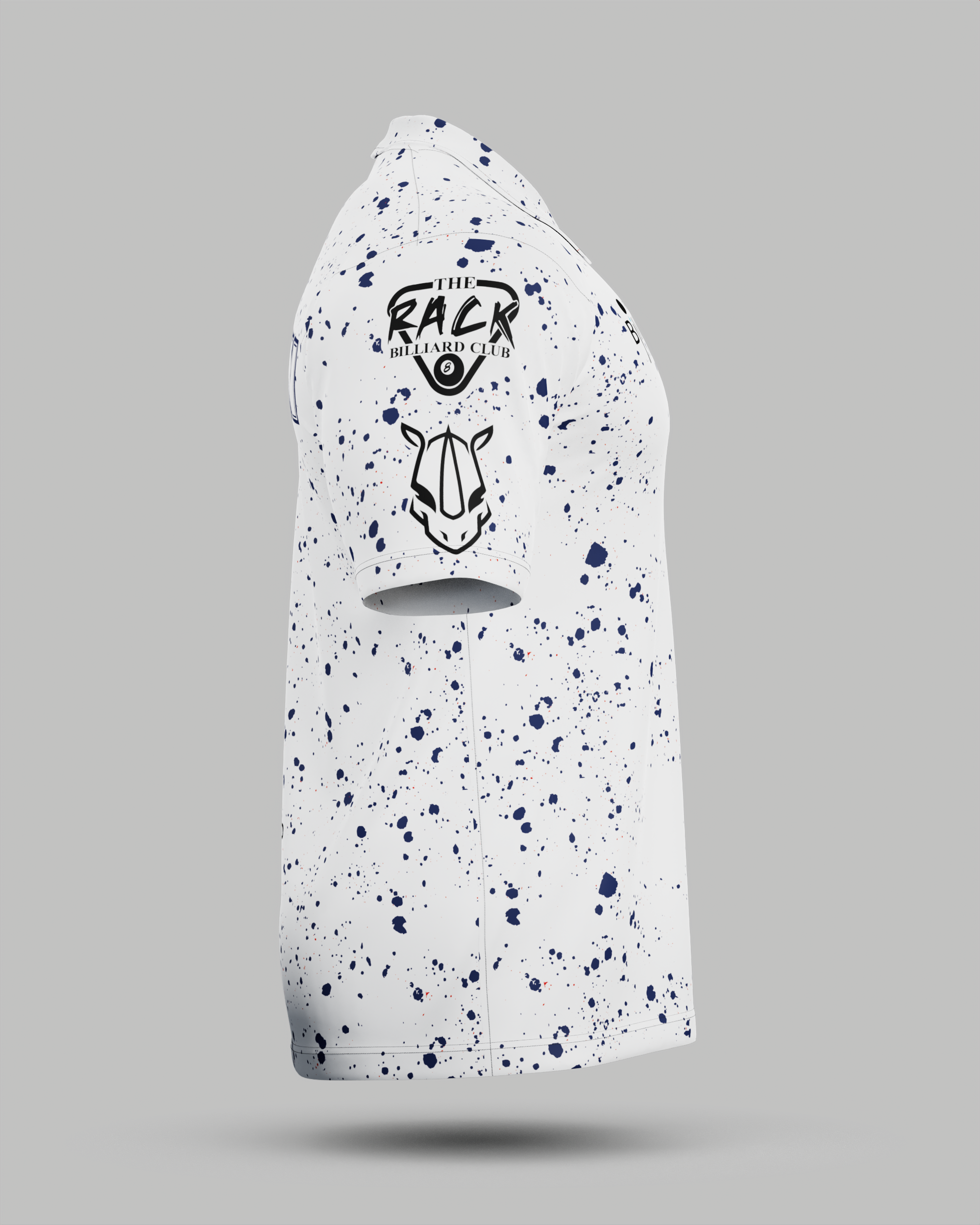 Sam "RYNO" Henderson White / Navy Polo Jersey