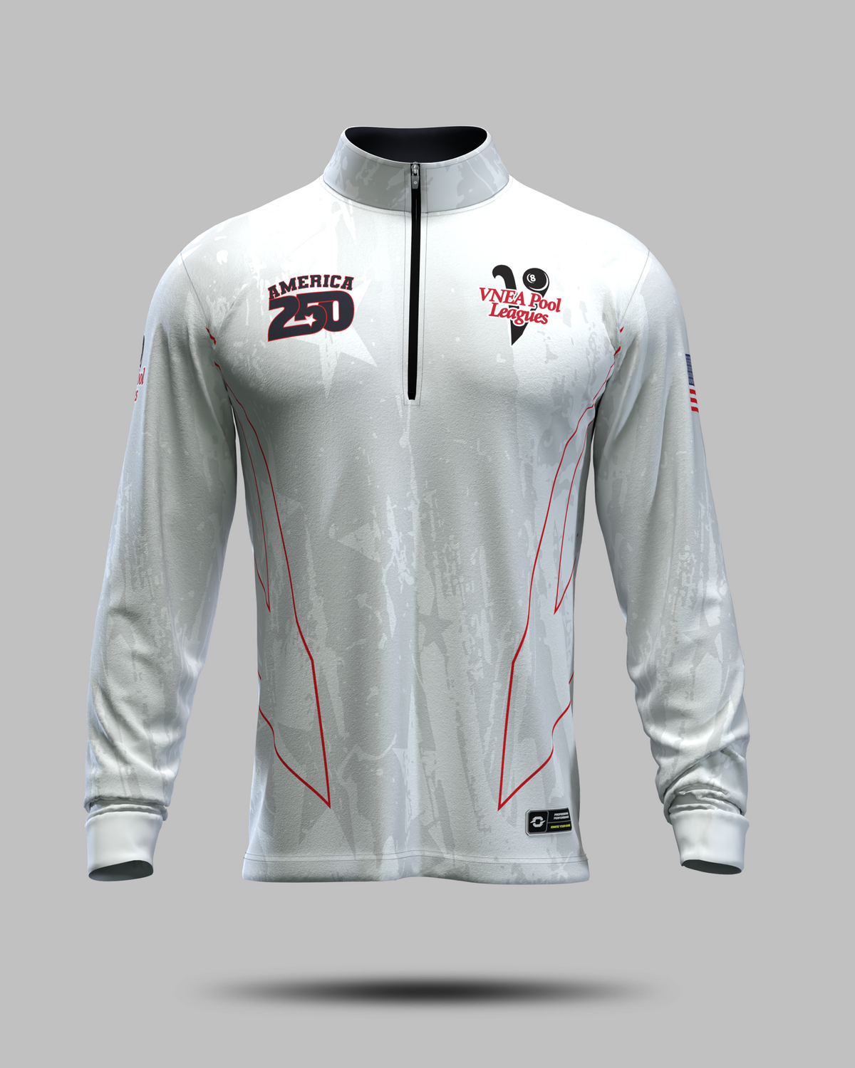 VNEA 250 1/4 ZIP MIDLAYER IN SILVER