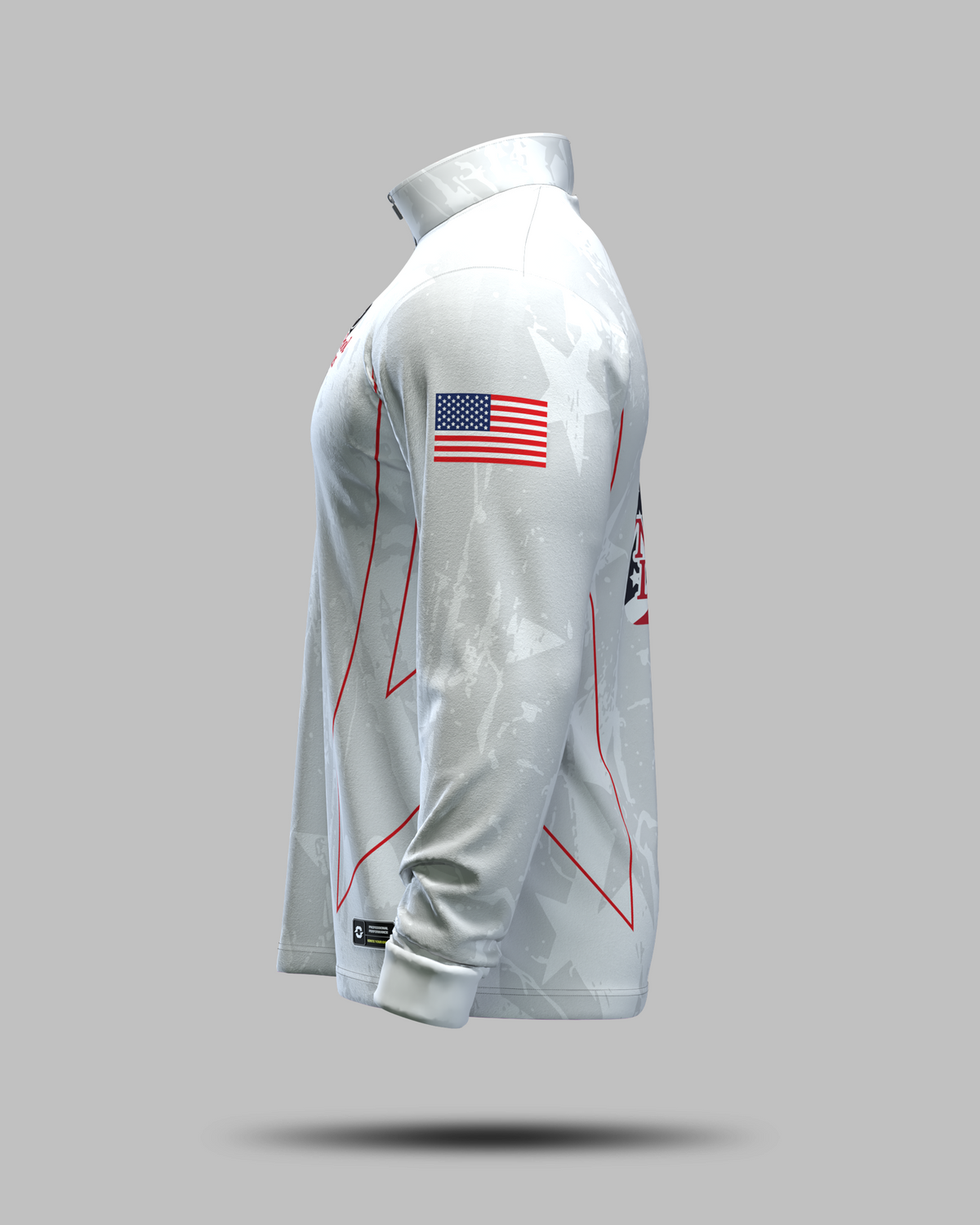 VNEA 250 1/4 ZIP MIDLAYER IN SILVER