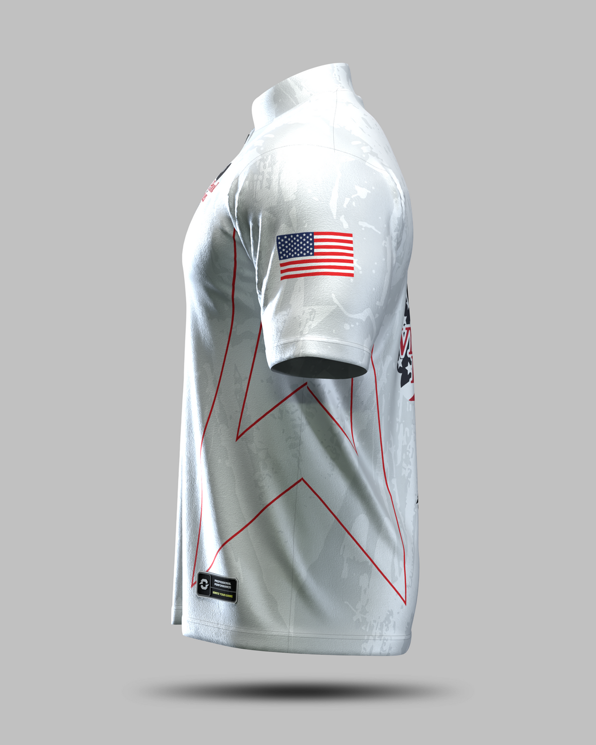 VNEA 250 PRO COLLAR JERSEY IN SILVER
