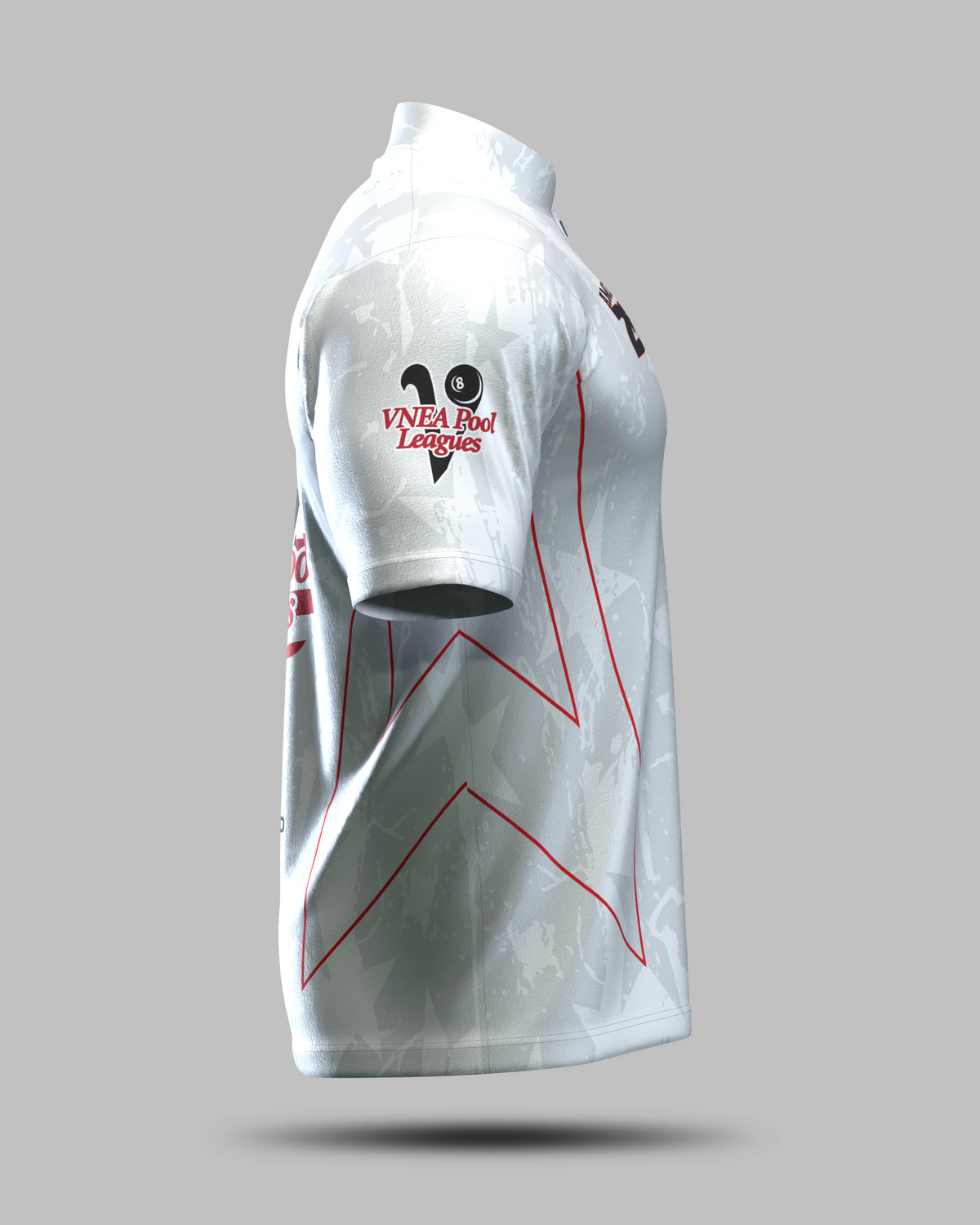 VNEA 250 PRO COLLAR JERSEY IN SILVER