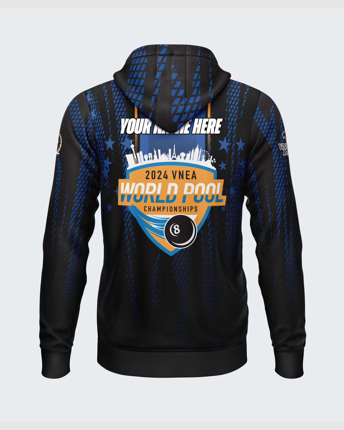 Official 2024 VNEA World Championship Hoodie Black/Blue