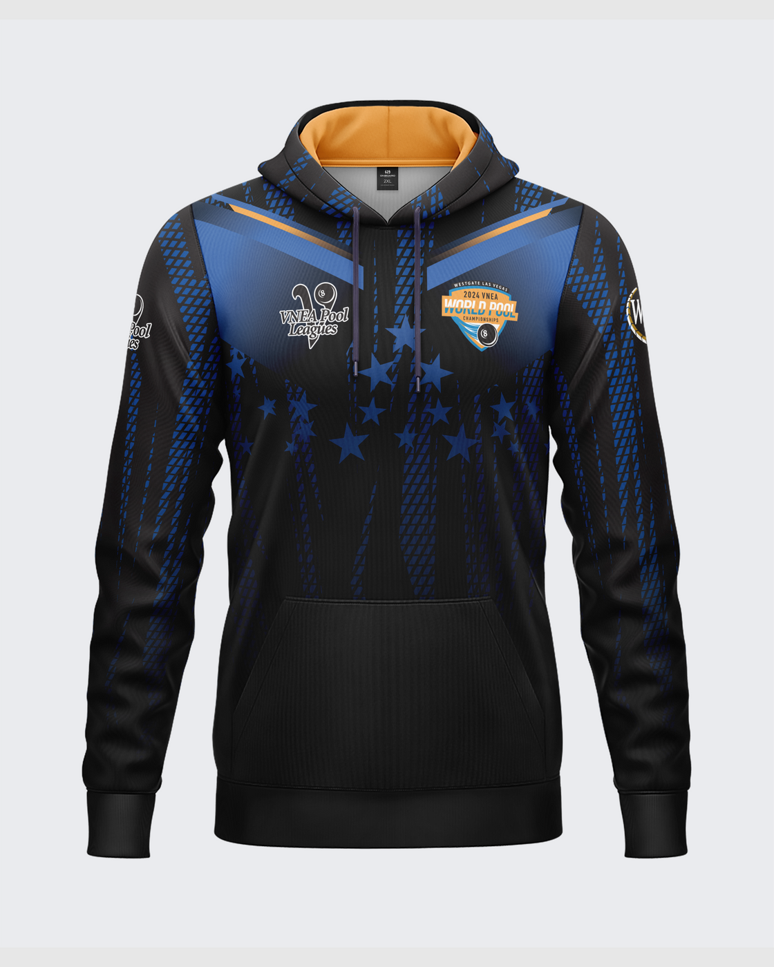 Official 2024 VNEA World Championship Hoodie Black/Blue