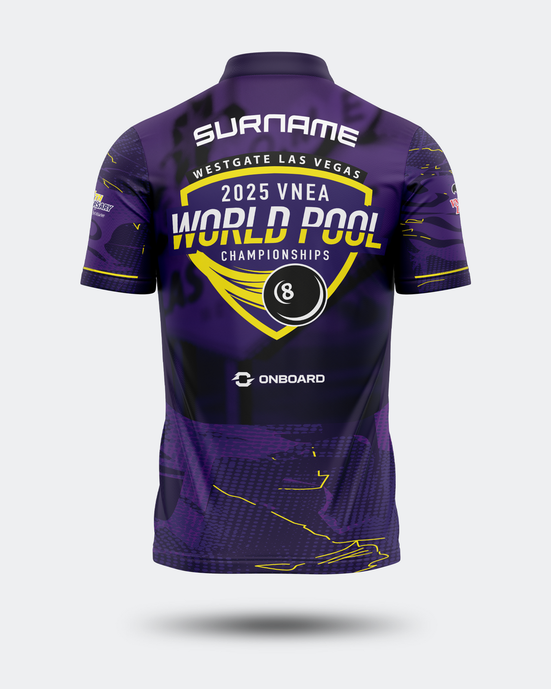 Official 2025 VNEA World Championship Jersey In Purple