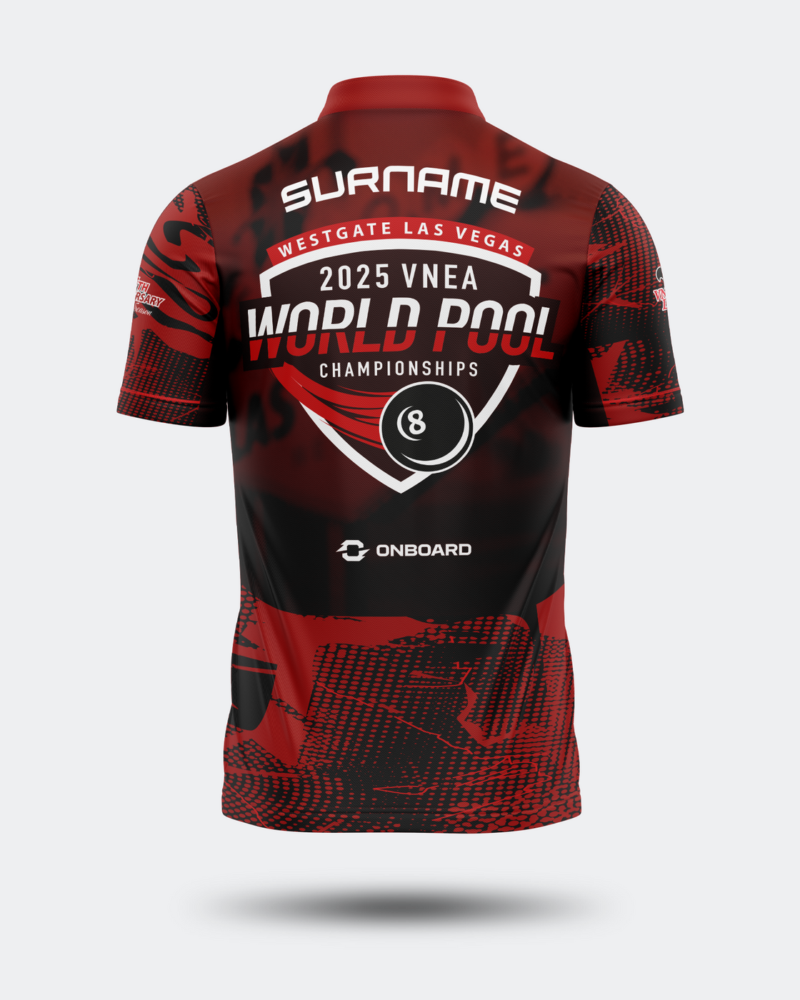 Official 2025 VNEA World Championship Jersey In Red