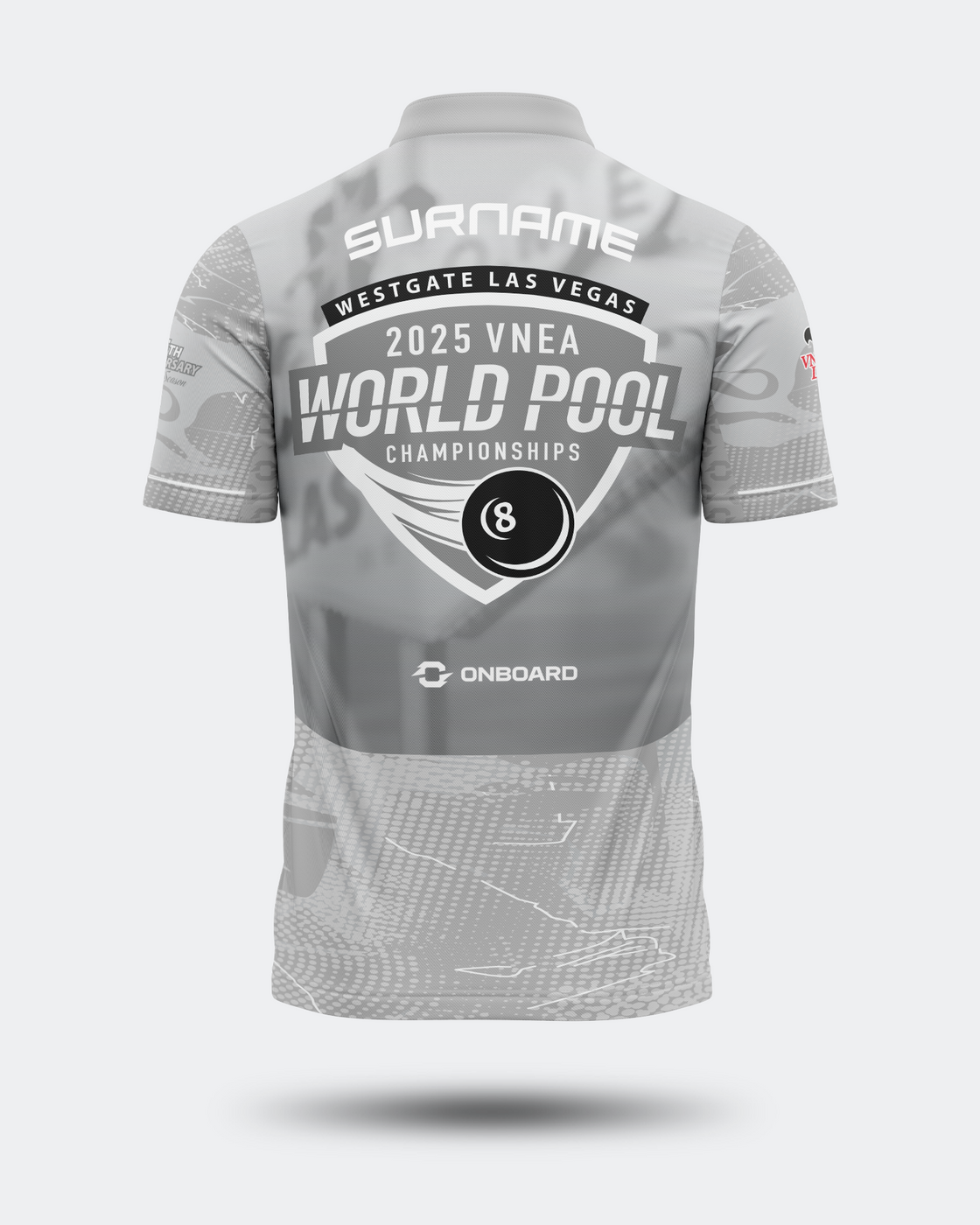 Official 2025 VNEA World Championship Jersey In Silver