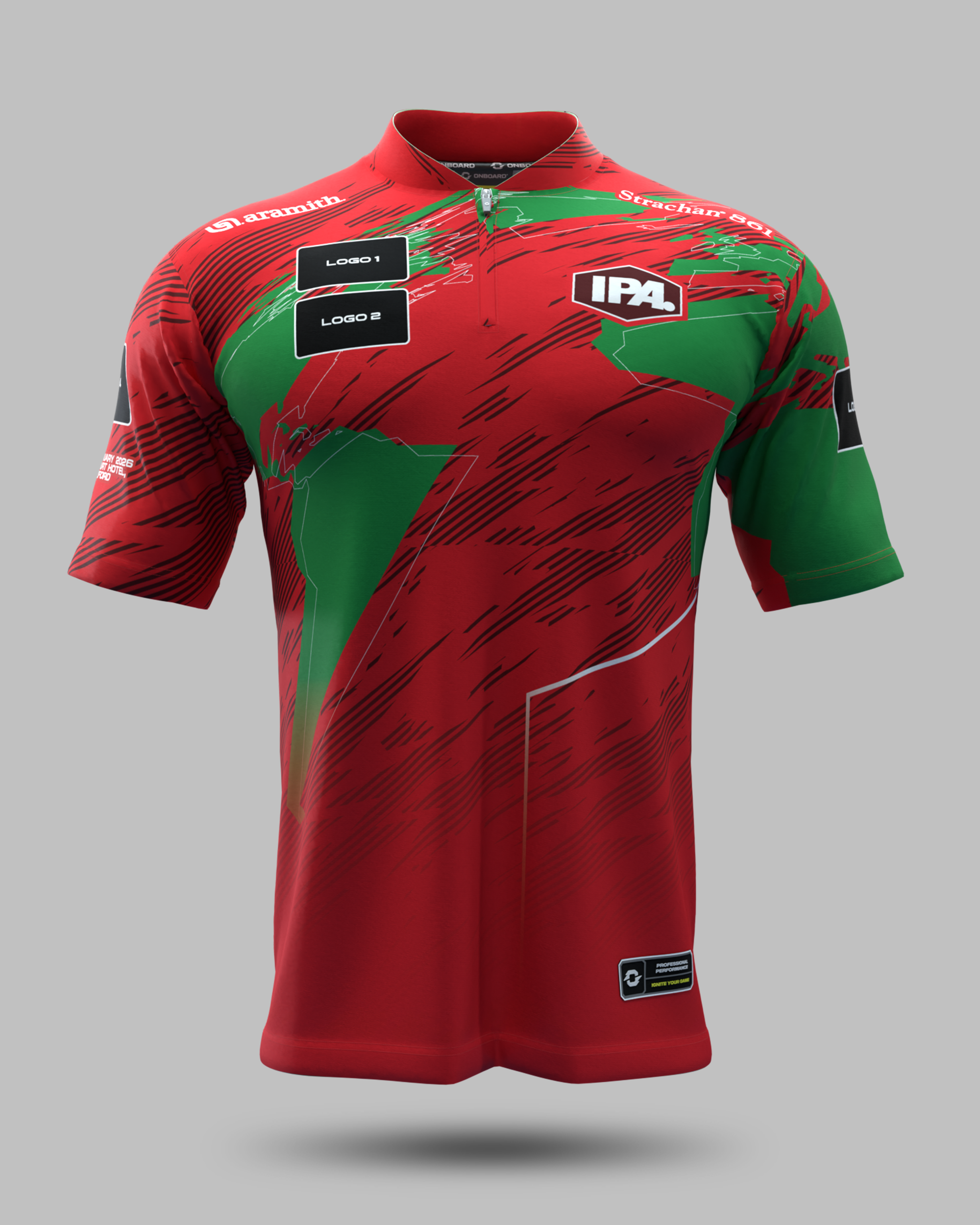 Official 2026 IPA World Championship Jersey (Wales Dark)