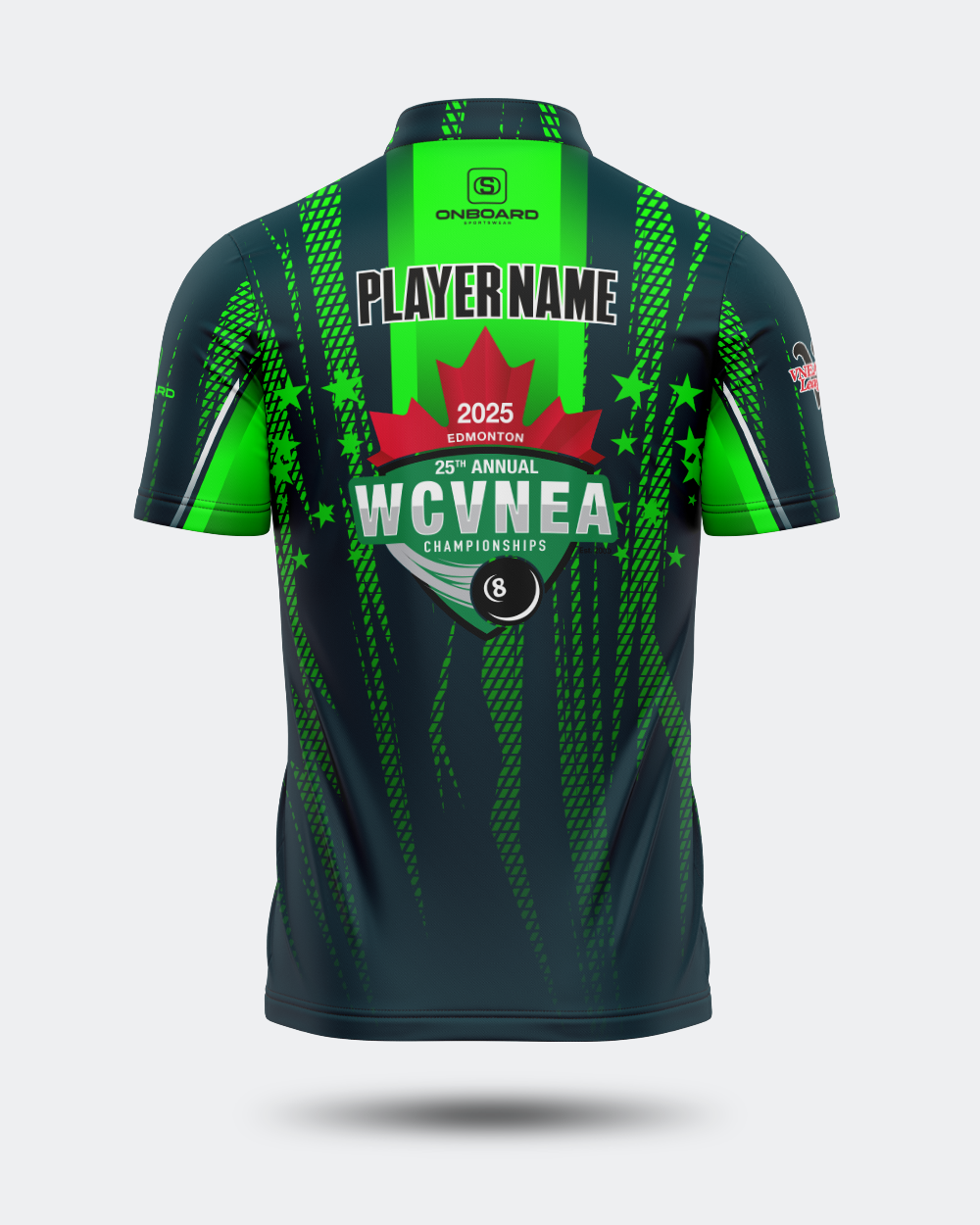 2025 WCVNEA Championship Jersey Green/Khaki