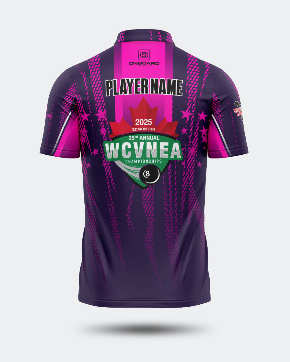 2025 WCVNEA Championship Jersey Pink/Purple