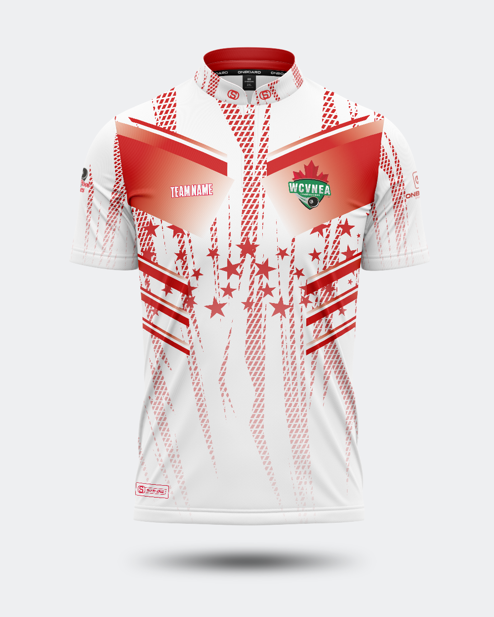 2025 WCVNEA Championship Jersey White/Red